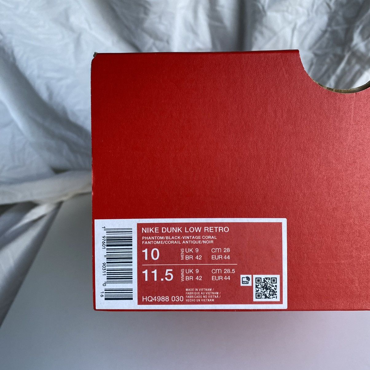 Nike Nike Dunk Low Size US 11 / EU 44 - 10 Thumbnail