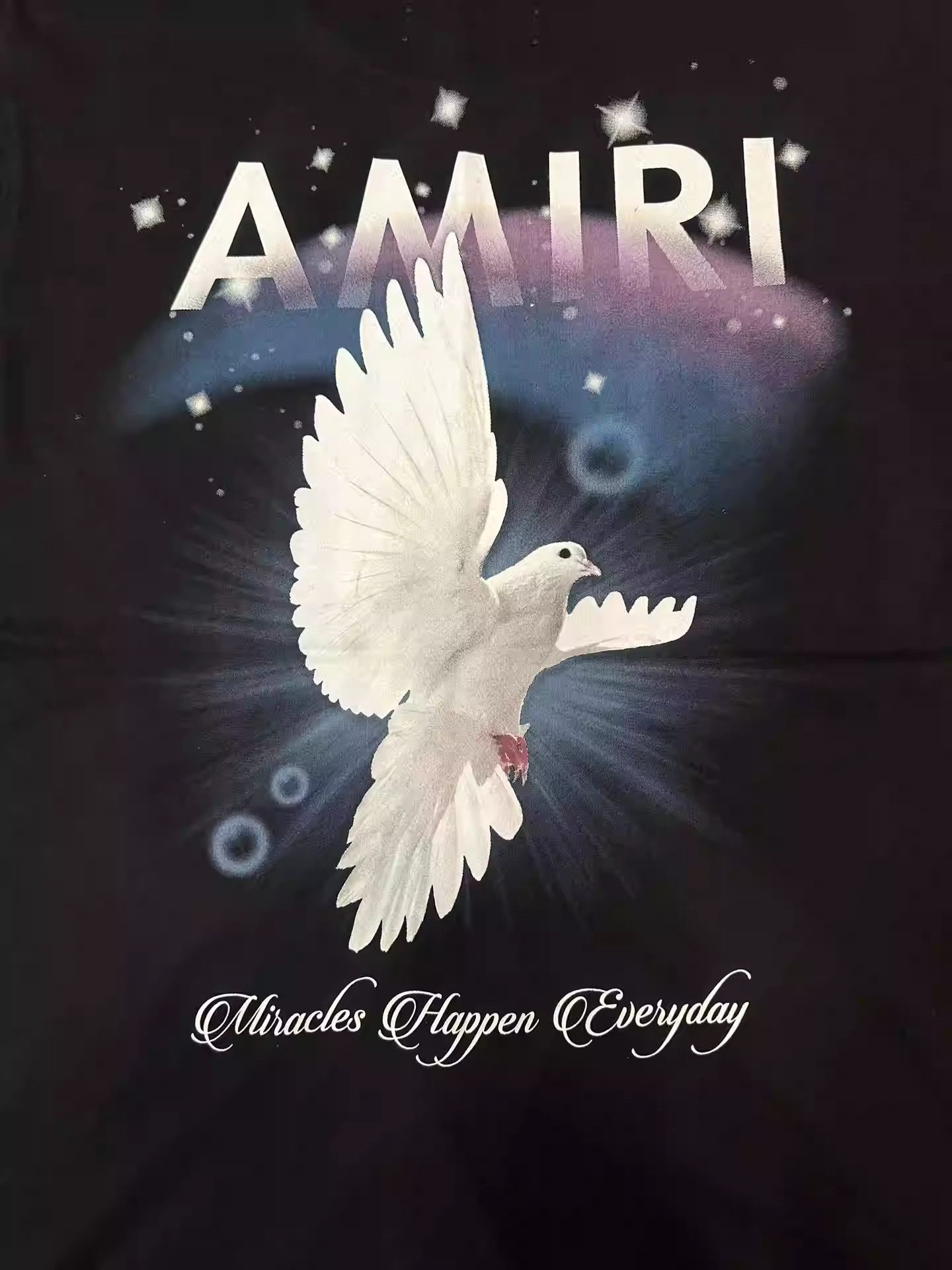 Amiri Amiri dove of peace print short-sleeved T-shirt Size US S / EU 44-46 / 1 - 4 Thumbnail