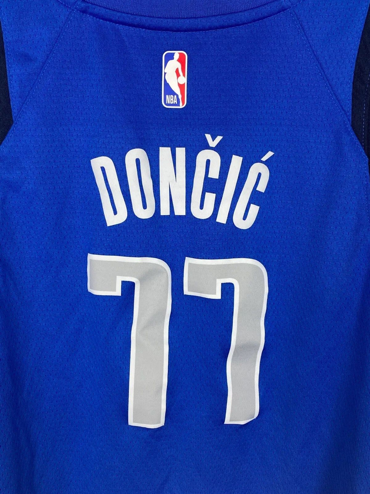 NBA Nike x Dallas Mavericks NBA #77 Luka Doncic Jersey In Blue Size US S / EU 44-46 / 1 - 5 Thumbnail