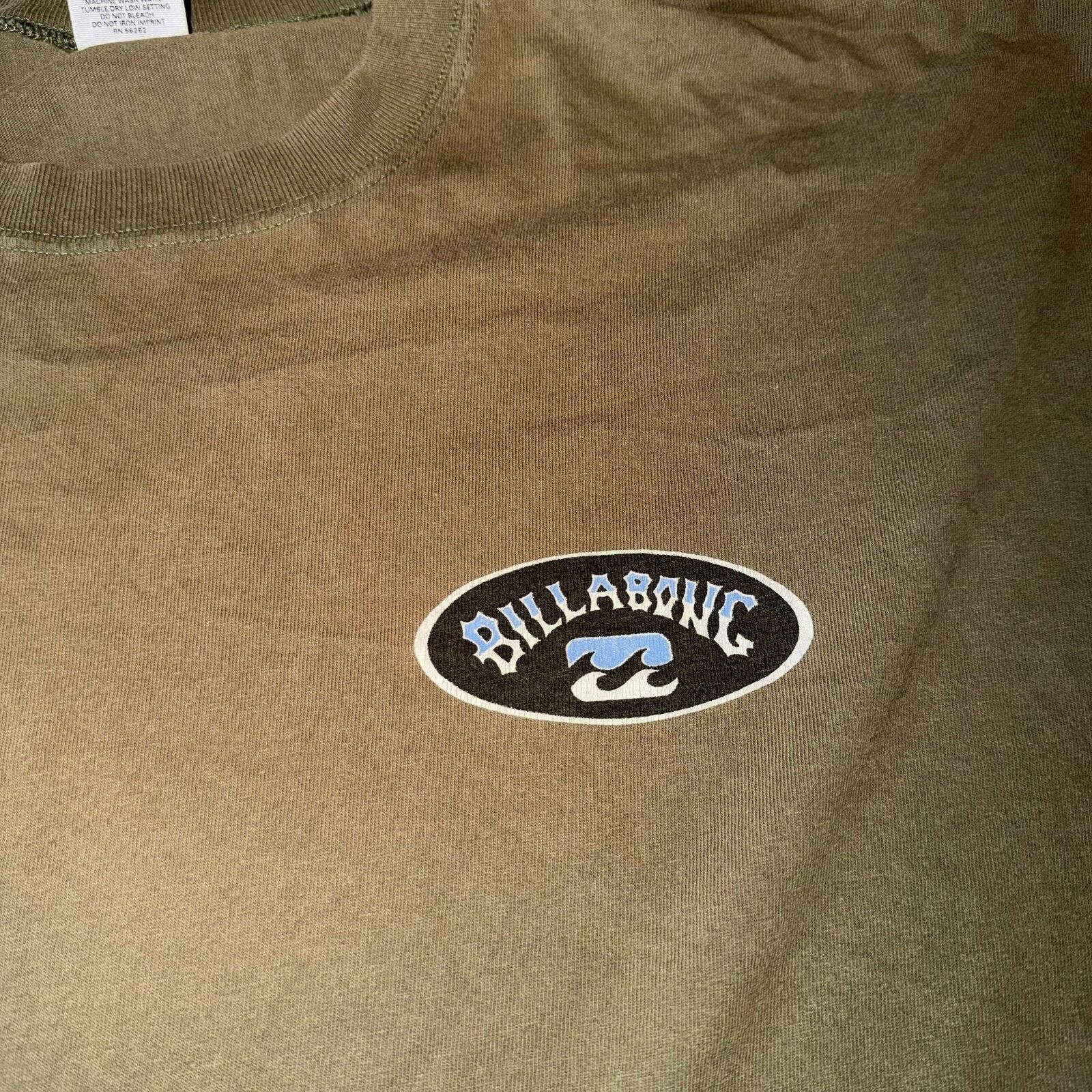 Billabong Billabong 1994 Made in USA Green Longsleeve Mens XL Vtg y2k Size US XL / EU 56 / 4 - 3 Thumbnail