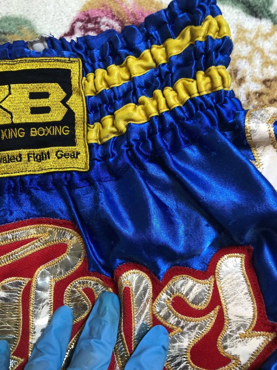 Vintage Vintage Muay Thai Boxing Shorts Size US 30 / EU 46 - 16 Thumbnail