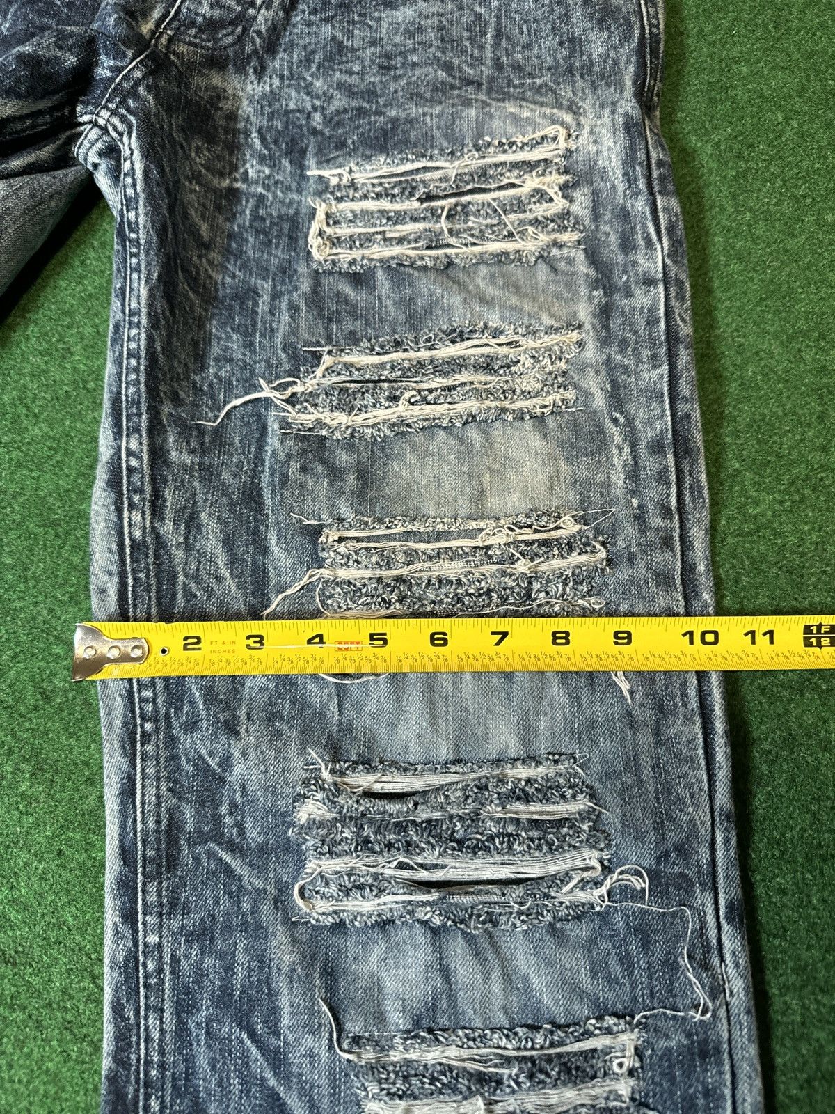 Southpole × Vintage Y2K Southpole Acid Wash Distressed Mens Slim Hip Hop Jeans Size US 36 / EU 52 - 9 Thumbnail