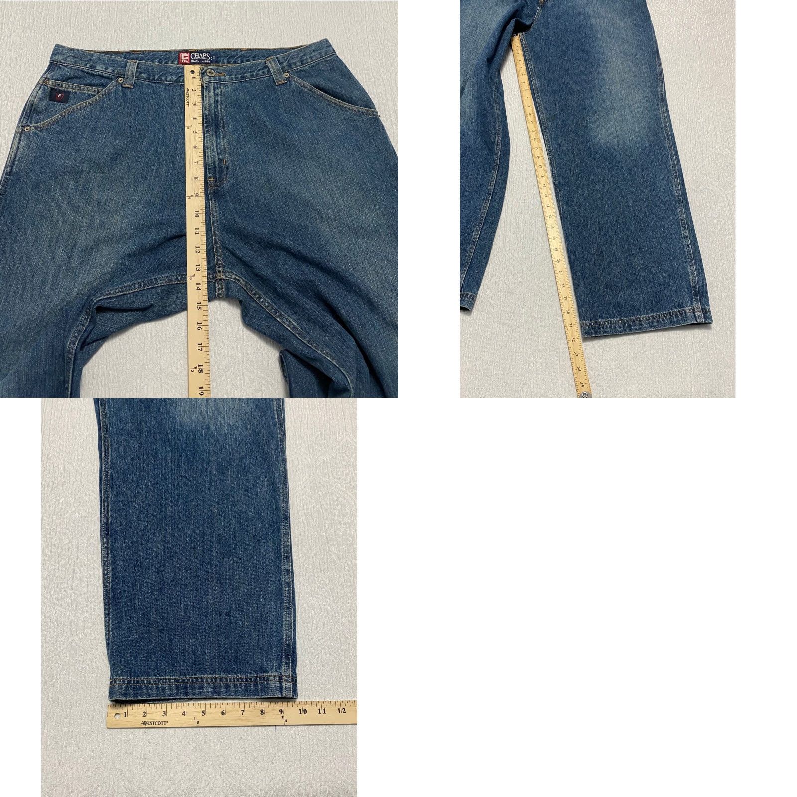 Ralph Lauren Vintage Chaps Ralph Lauren Jeans Carpenter Denim Blue 40x32 Men Size US 40 / EU 56 - 8 Thumbnail