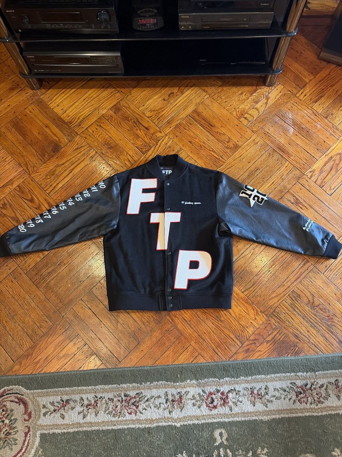 Fuck The Population Ftp 10 Year Anniversary “varsity Jacket” 2020 Size US M / EU 48-50 / 2 - 1 Thumbnail
