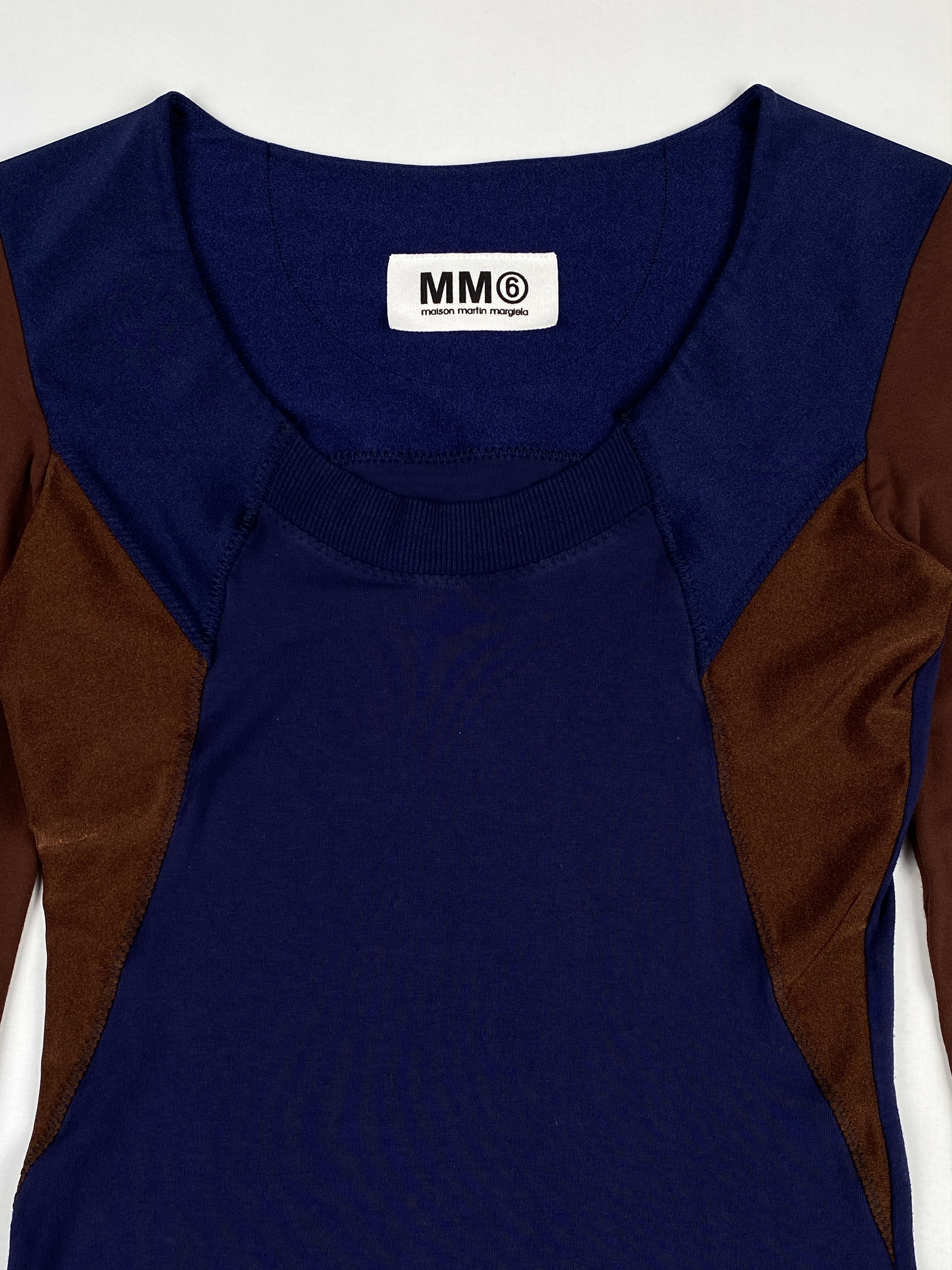 Maison Margiela MM6 Long Sleeve Bodycon Mini Dress Size XS / US 0-2 / IT 36-38 - 3 Thumbnail