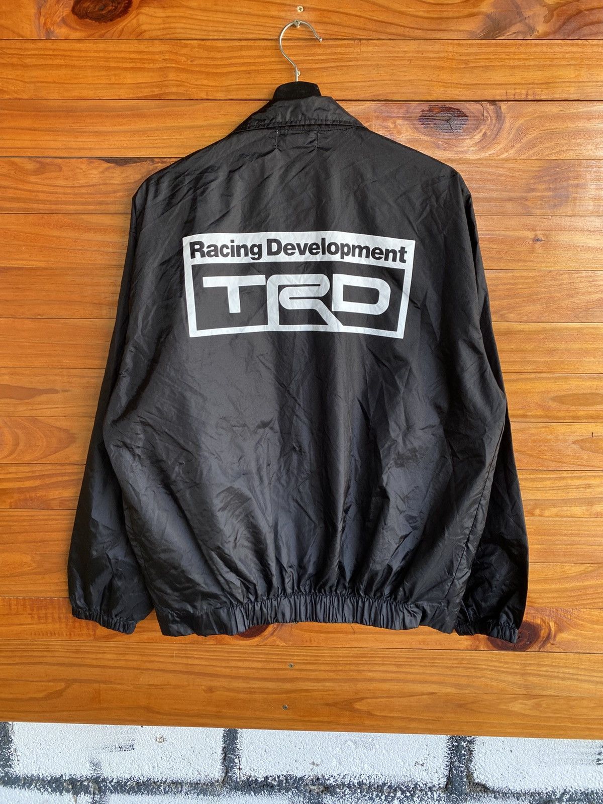 Vintage Vintage TRD Toyota Racing Development Black Nylon Jacket Size US M / EU 48-50 / 2 - 3 Thumbnail