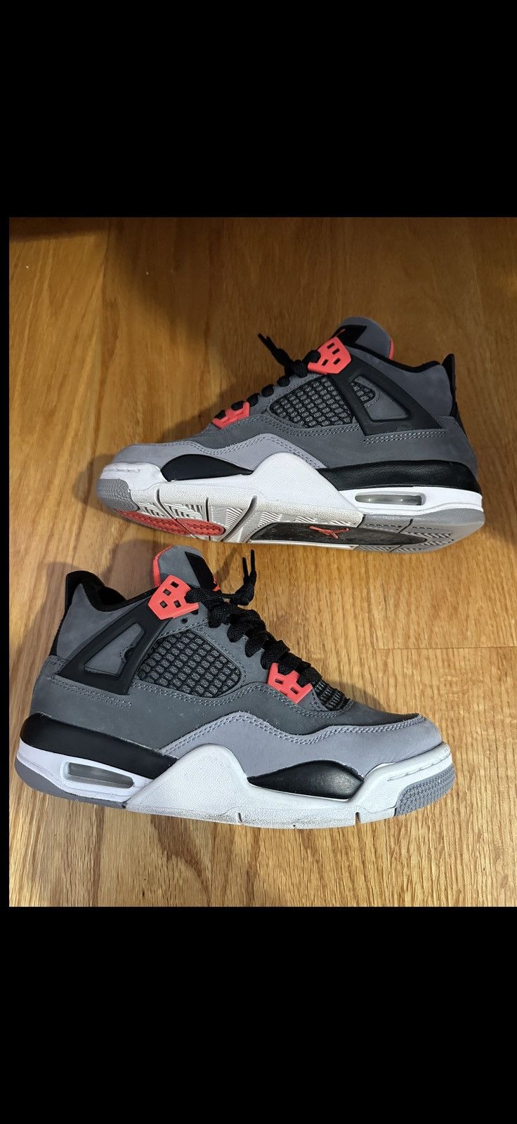 Jordan Brand Air Jordan 4 Retro Infrared Size US 4 / IT 34 - 4 Thumbnail