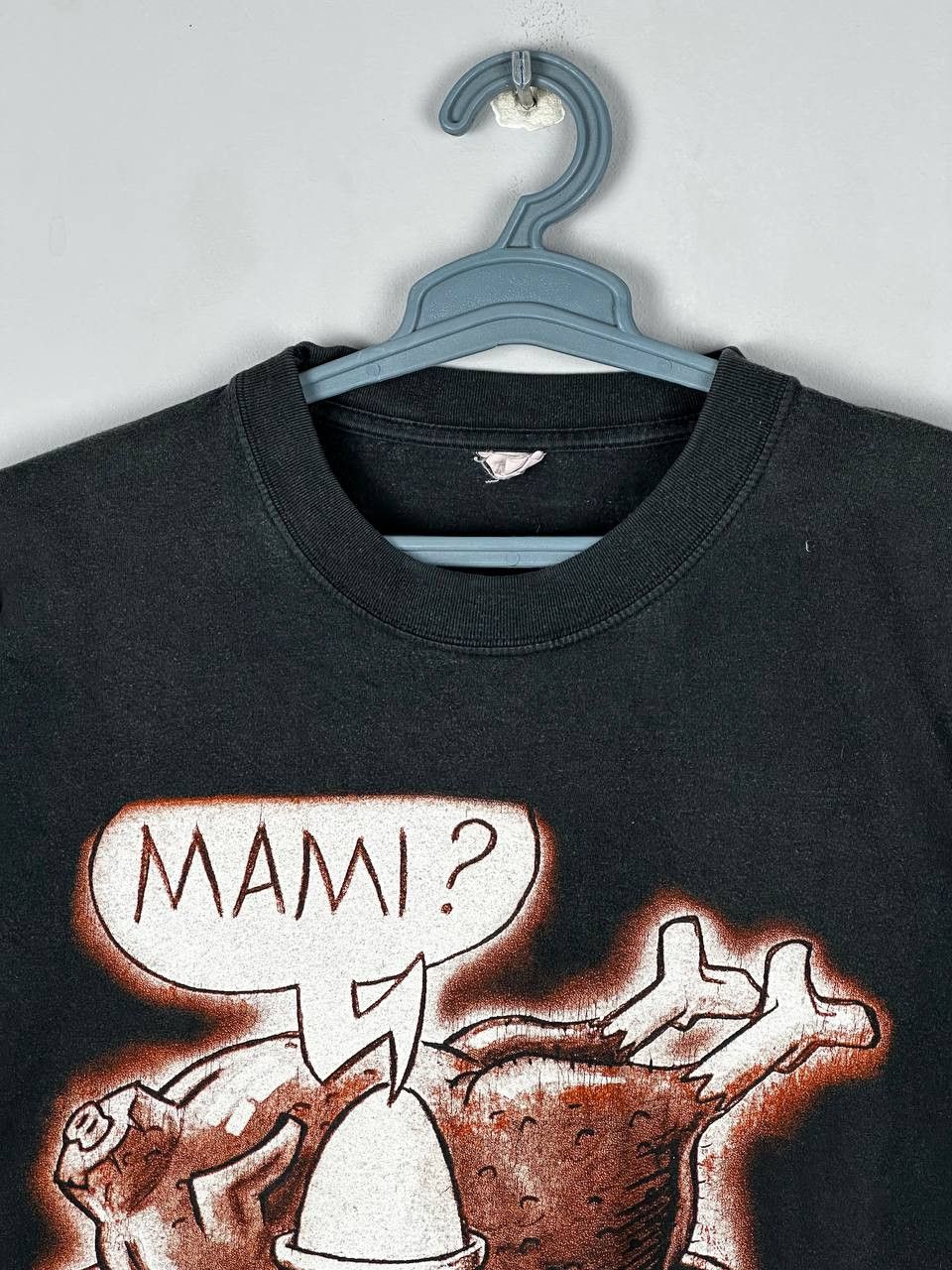 Vintage Vintage 90s Funky Chicken Humour T Shirt Faded Size US XL / EU 56 / 4 - 5 Thumbnail