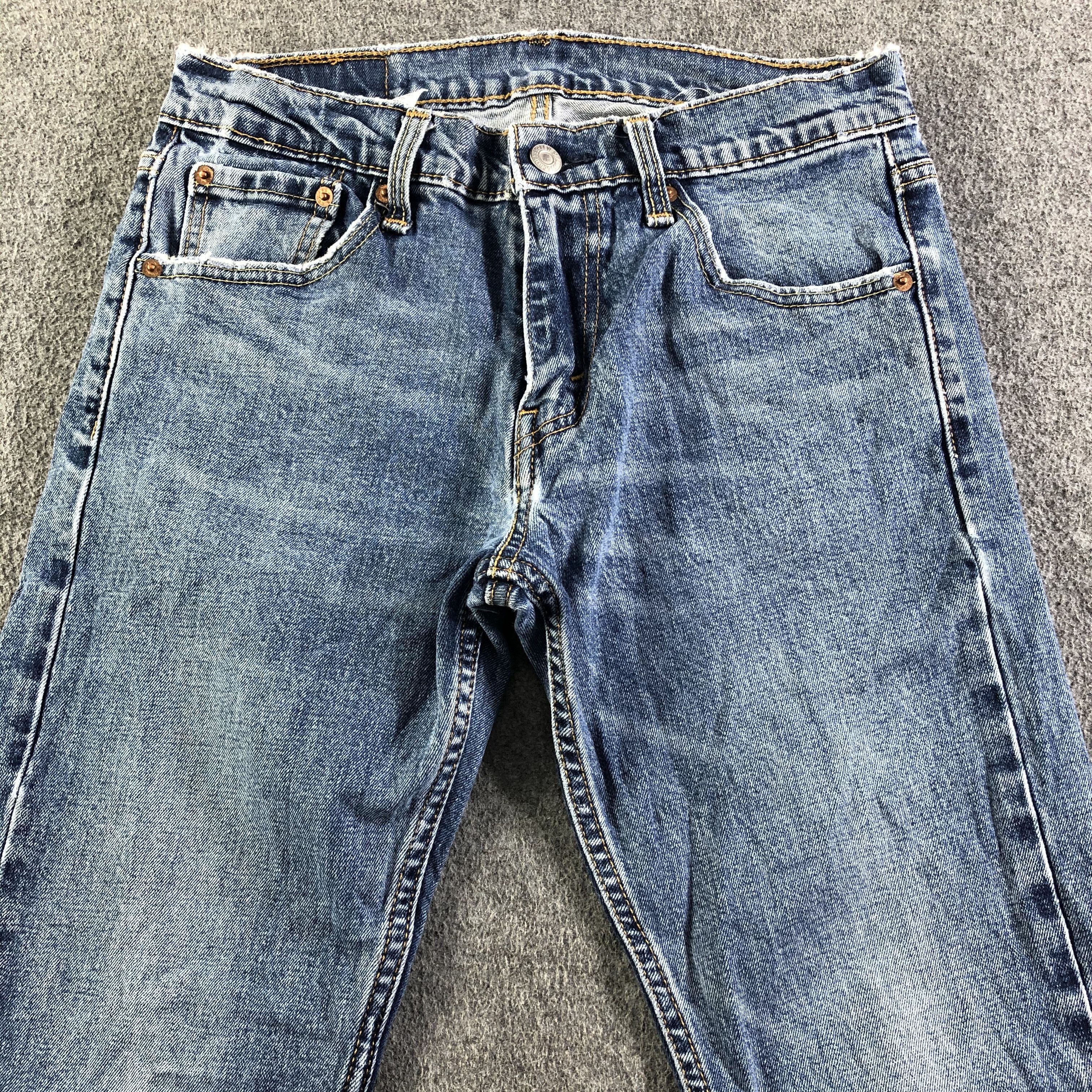 Levi's Vintage Blue Wash Levis 527 Jeans-J4304 Size US 29 - 3 Thumbnail