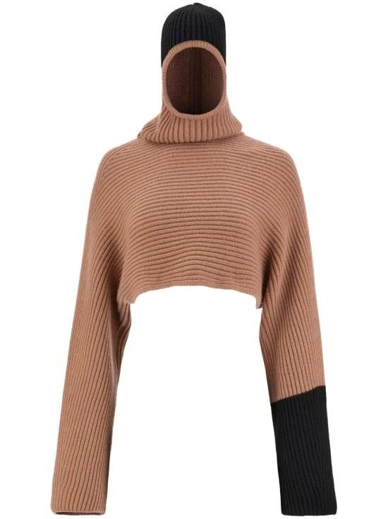 Salvatore Ferragamo SALVATORE FERRAGAMO Women Hoodies 111896 764504002 Beige Size L / US 10 / IT 46 - 1 Thumbnail