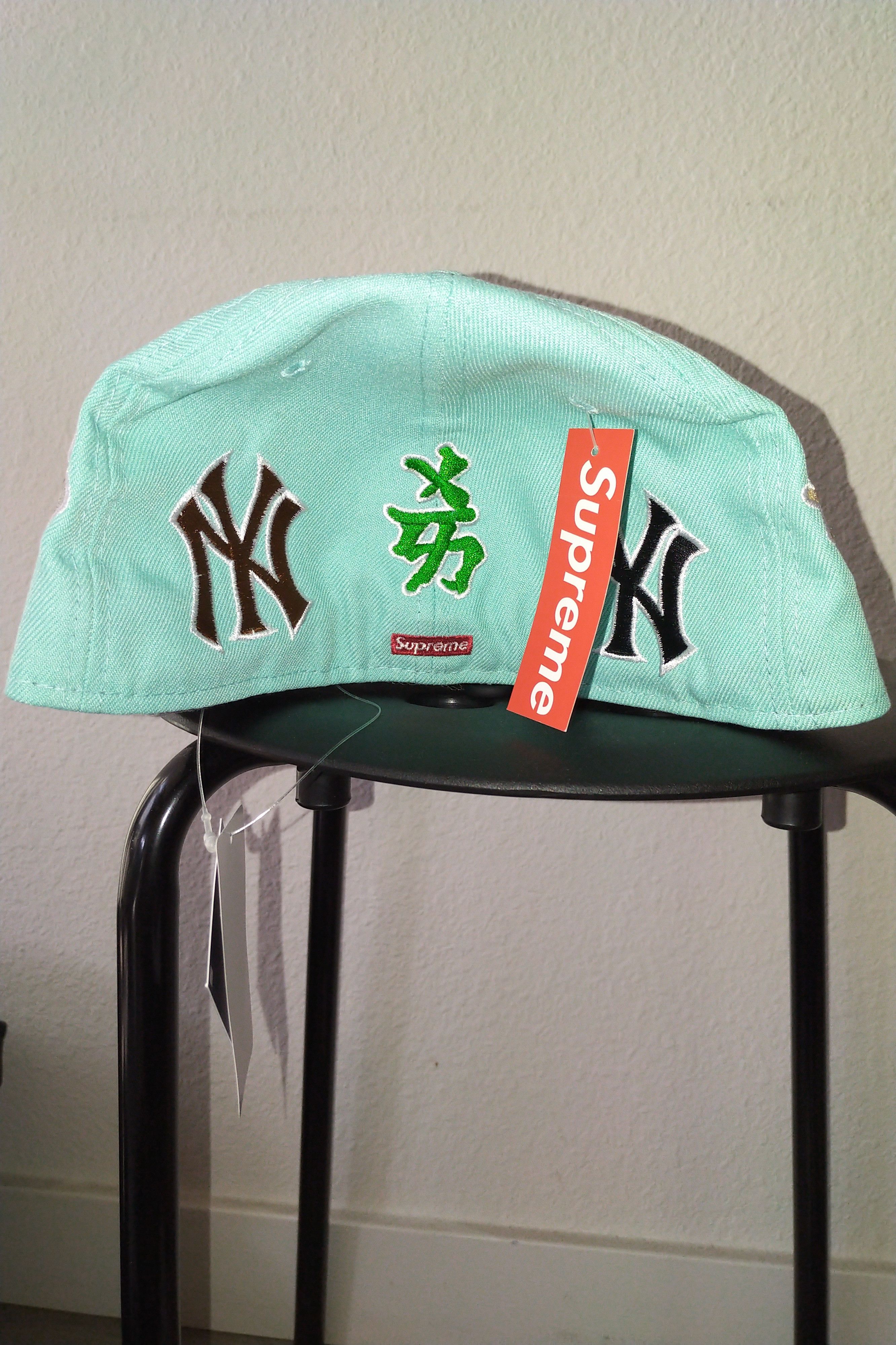 MLB × New Era × Supreme supreme kanji new York yankees Size ONE SIZE - 2 Thumbnail