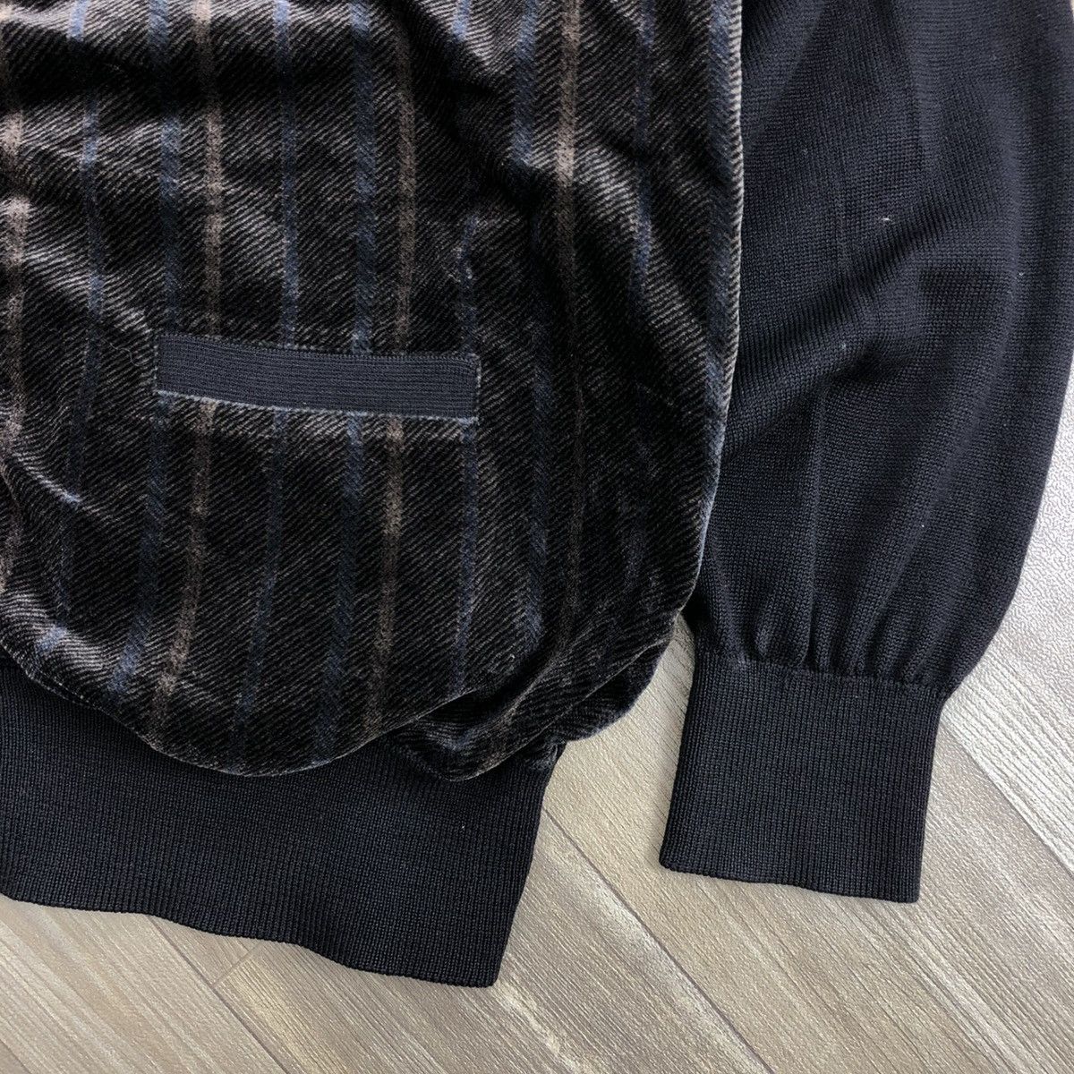 Vintage × Yves Saint Laurent 1990s Yves Saint Laurent Tricots YSL Iconic Knit Cardigan Size US L / EU 52-54 / 3 - 7 Thumbnail