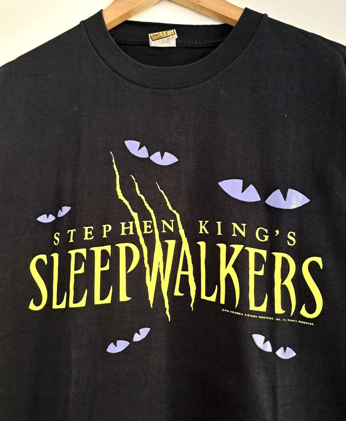 Other SLEEP WALKERS x STEPHEN KING x Vintage T-Shirt 1992 Size US XL / EU 56 / 4 - 3 Thumbnail
