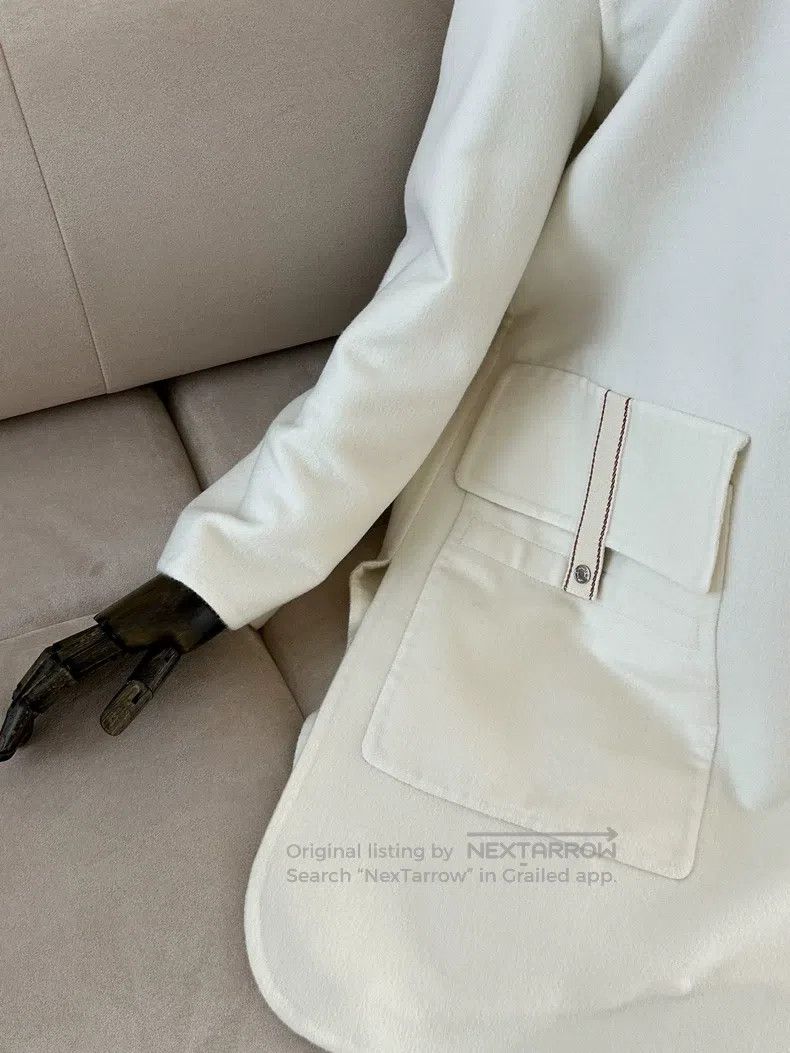 Other Hermes FW20 Solid Color Casual Waist Long Sleeve Coat, Mil Size 4XL / US 24-26 - 6 Thumbnail