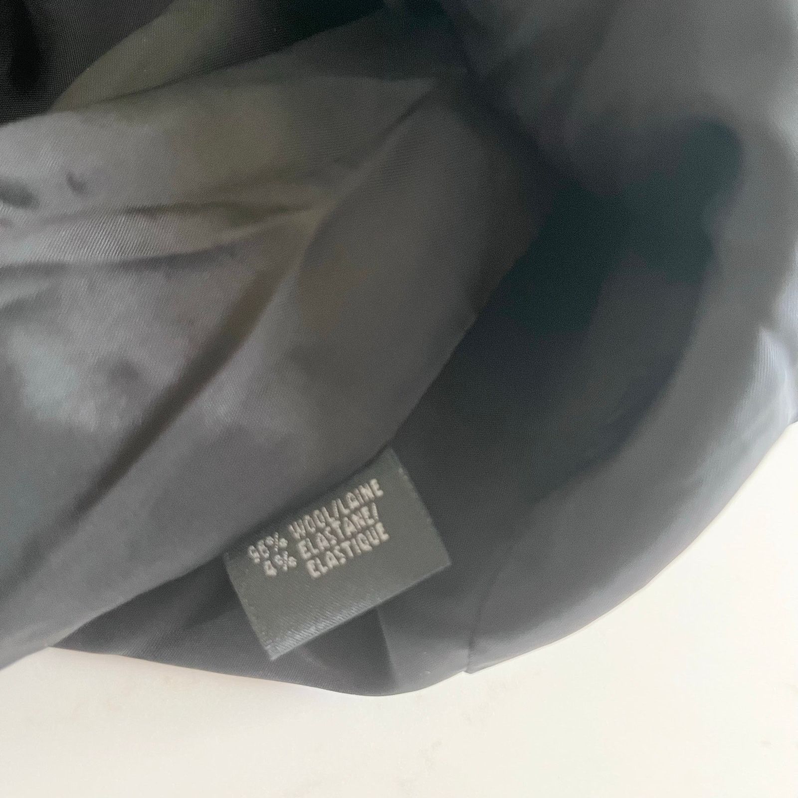 Lafayette 148 Lafayette 148 Black Wool Blend Single Breasted Blazer Size XL / US 12-14 / IT 48-50 - 7 Thumbnail