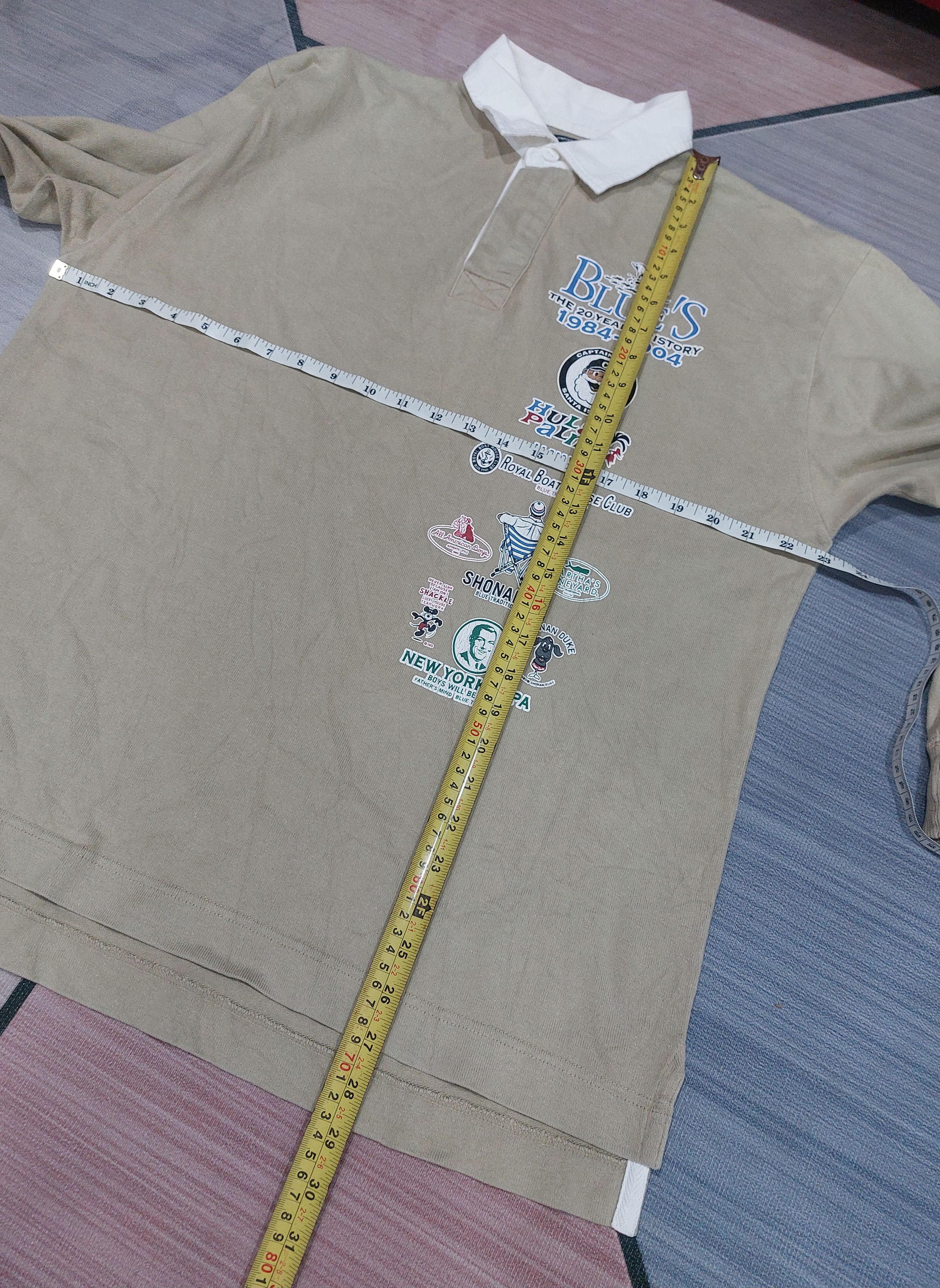 Japanese Brand × Vintage CAPTAIN SANTA POLO RUGBY LONG SLEEVE SHIRT Size US L / EU 52-54 / 3 - 13 Thumbnail