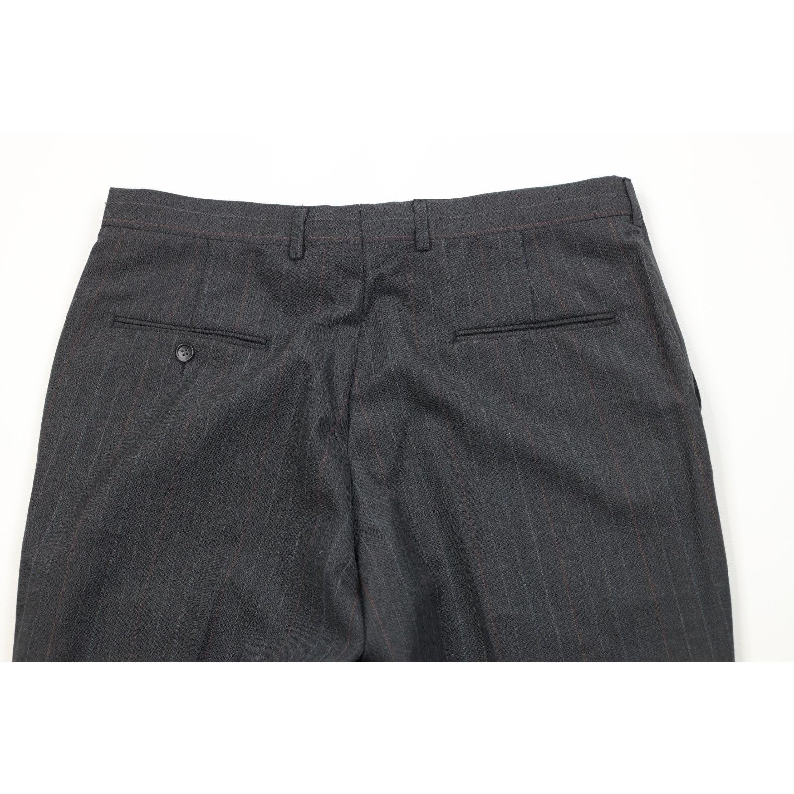 Vintage Vintage 70s Streetwear 2 Piece Worsted Wool Pinstriped Suit Size 42R - 19 Thumbnail