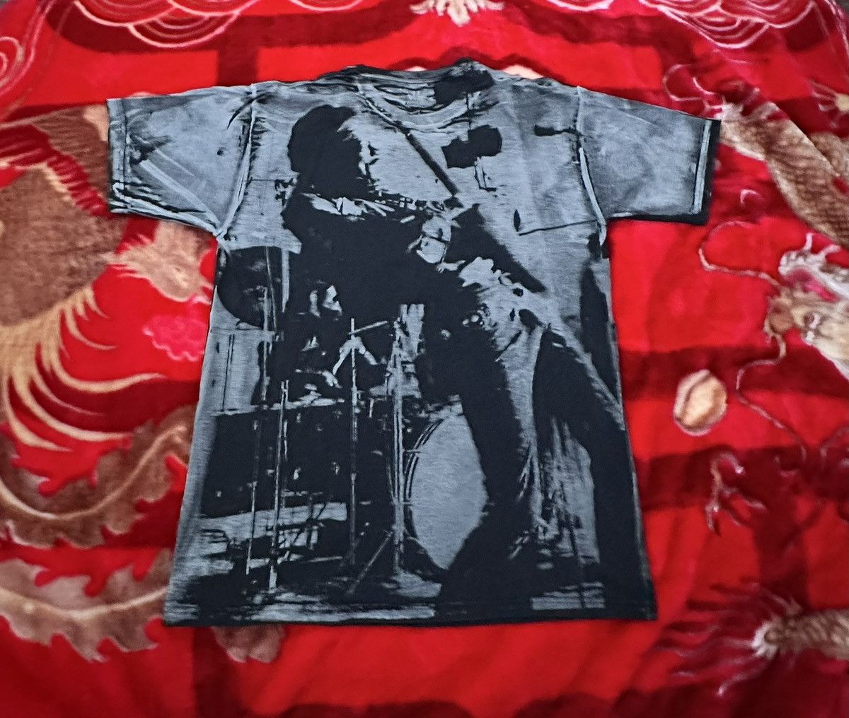 Jimi Hendrix 2008 A.V.E.L.A. Jimi Hendrix Stonewashed AOP Band Shirt Size US XL / EU 56 / 4 - 5 Thumbnail