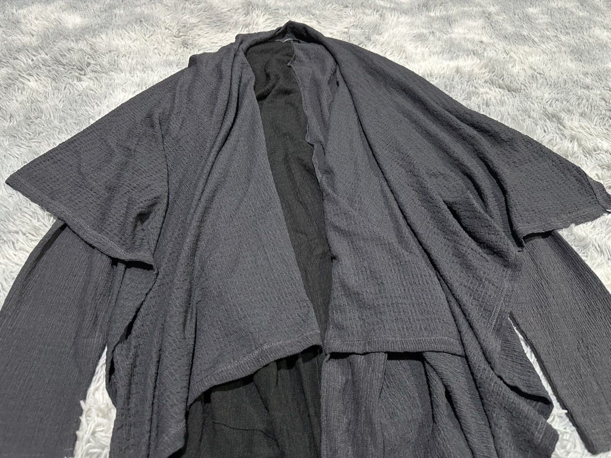 semanticdesign 🔥Sick Y2K Semantic Design Split Asymmetric Pleats Cardigan Size US XL / EU 56 / 4 - 13 Thumbnail