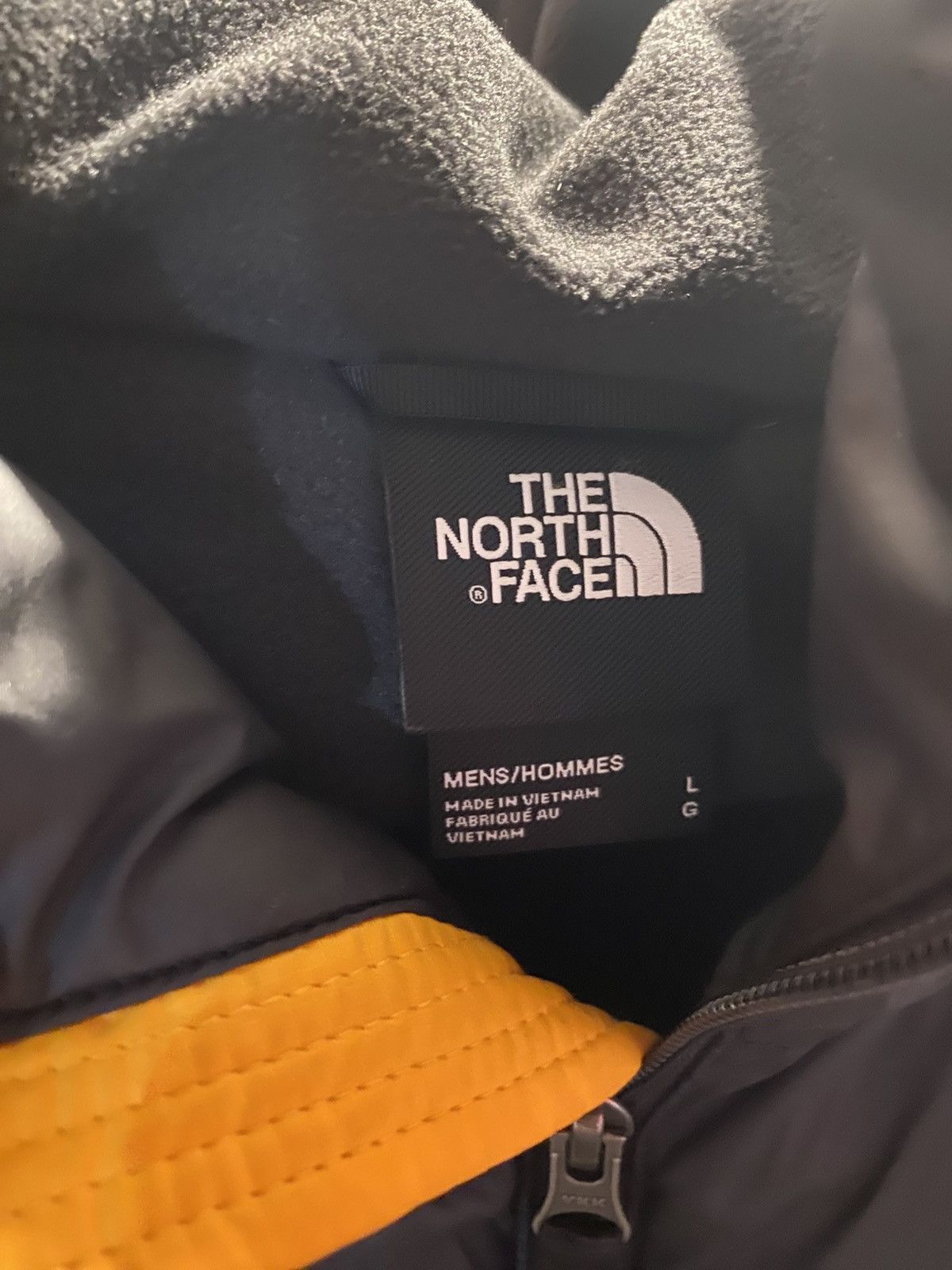 The North Face The North Face Yellow Puffer Jacket Hoodie Size US L / EU 52-54 / 3 - 5 Thumbnail