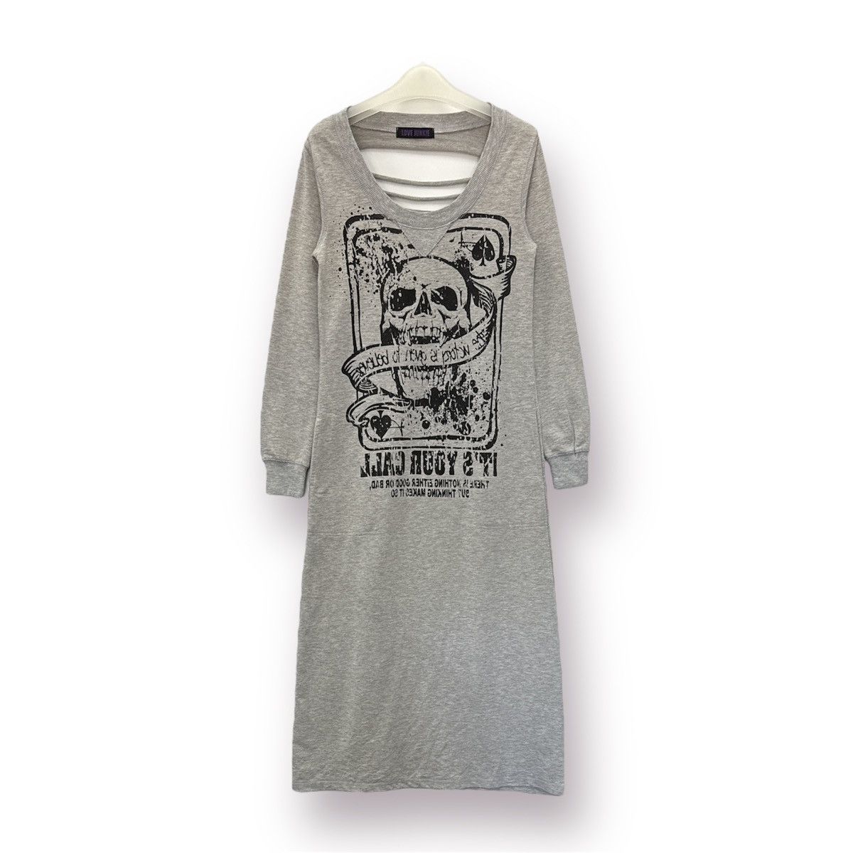 Le Grande Bleu (L.G.B.) × Seditionaries 🔥 Avant-Garde Love Junkie skull Gothic dress Size XS / US 0-2 / IT 36-38 - 1 Thumbnail