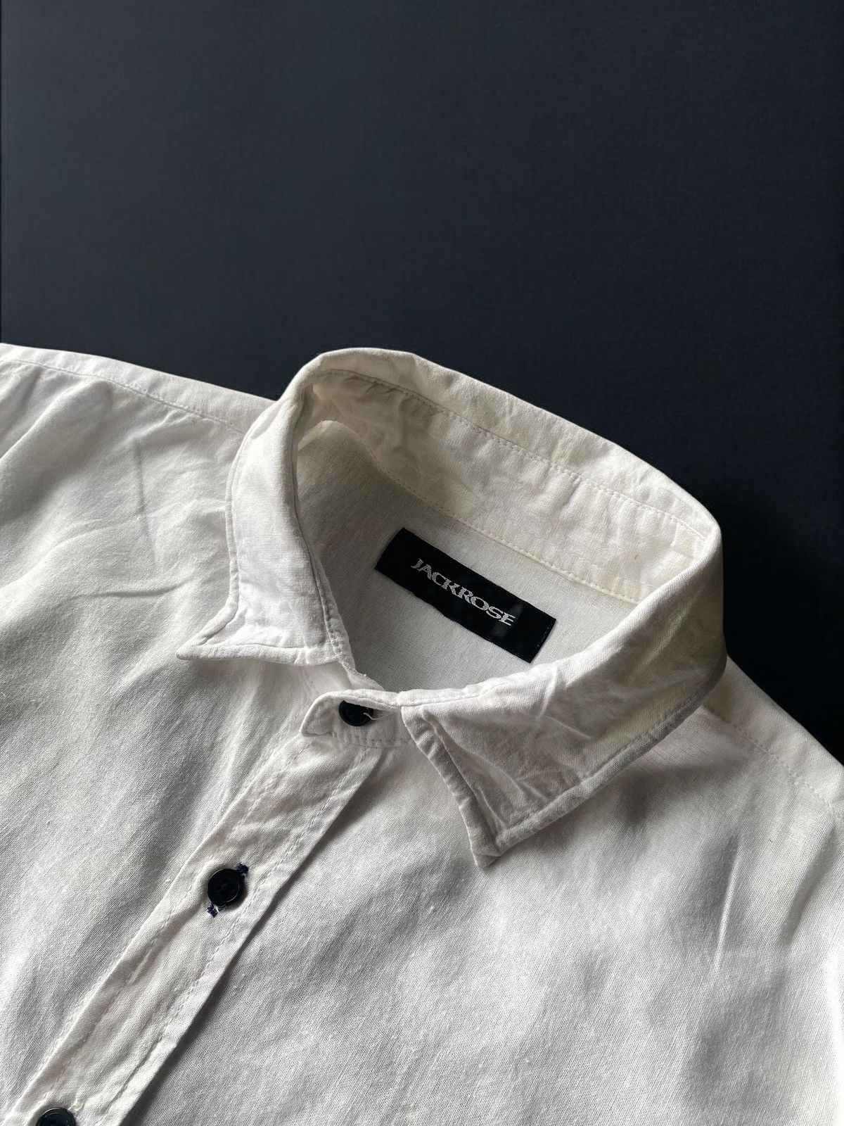 If Six Was Nine × Japanese Brand × Le Grande Bleu (L.G.B.) JACKROSE EMBROIDERY SHIRT BUTTON UP Size US M / EU 48-50 / 2 - 7 Thumbnail