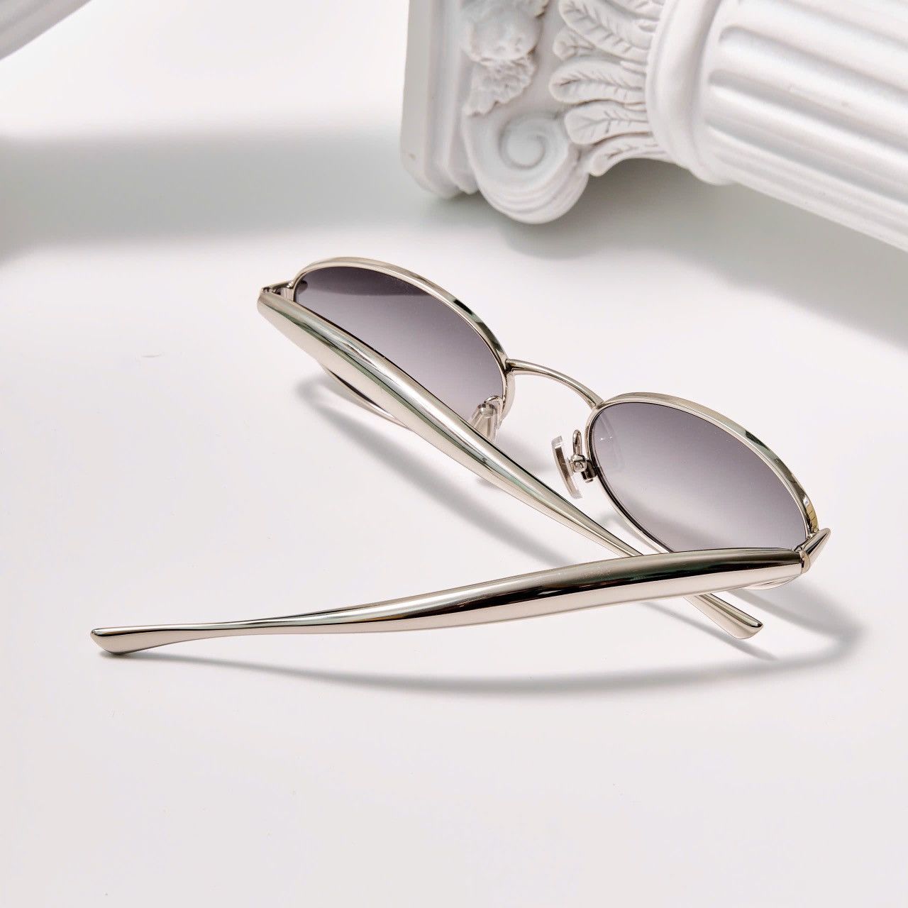 Bottega Veneta BOTTEGA VENETA BV1386S 003 SUNGLASSES Size ONE SIZE - 6 Thumbnail