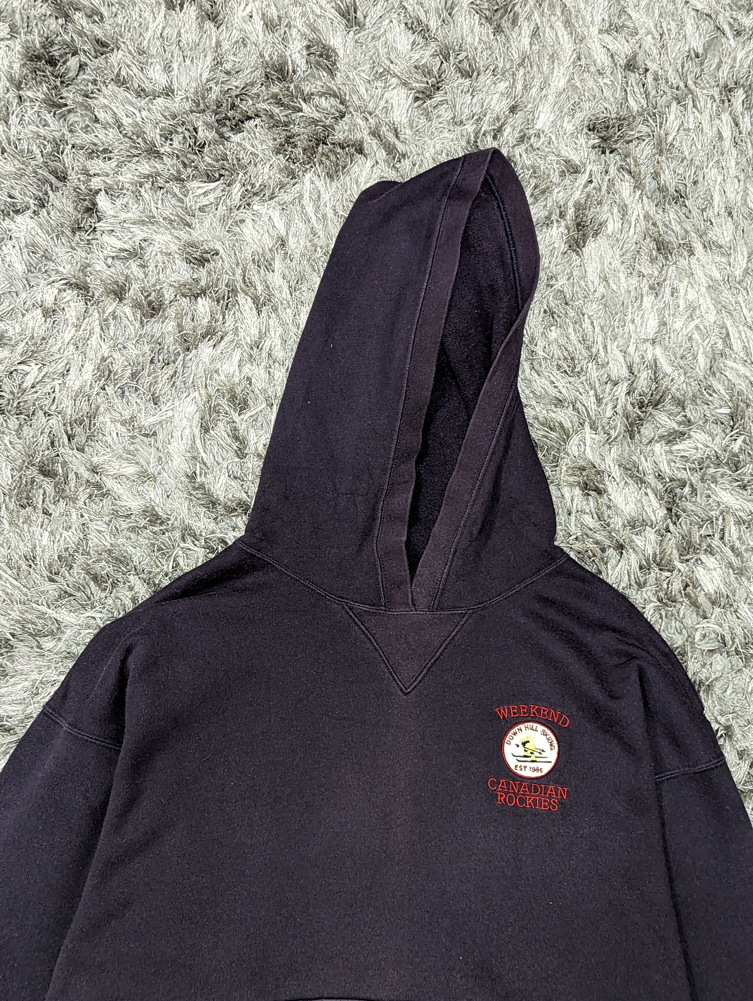 Vintage Weekend Canadian Rockies Sweatshirt Pullover Sweater Hoodie Size US M / EU 48-50 / 2 - 8 Thumbnail