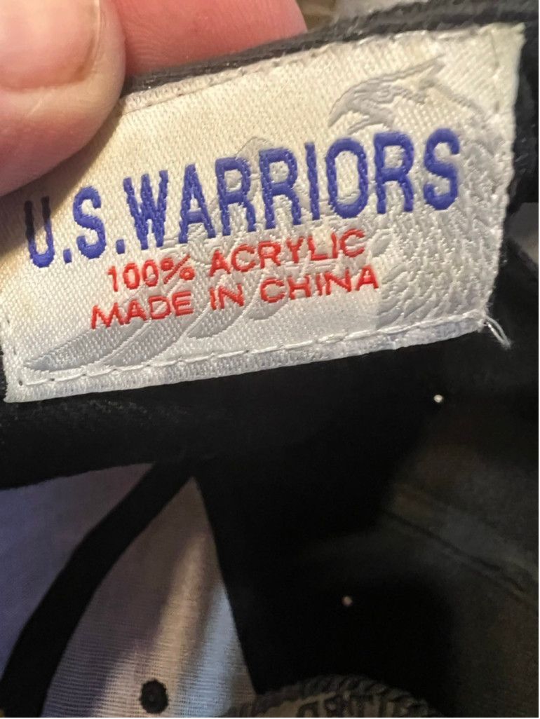 Other Men's U.S. WARRIORS Black Air Force Vietnam Veteran Hat Size ONE SIZE - 6 Thumbnail