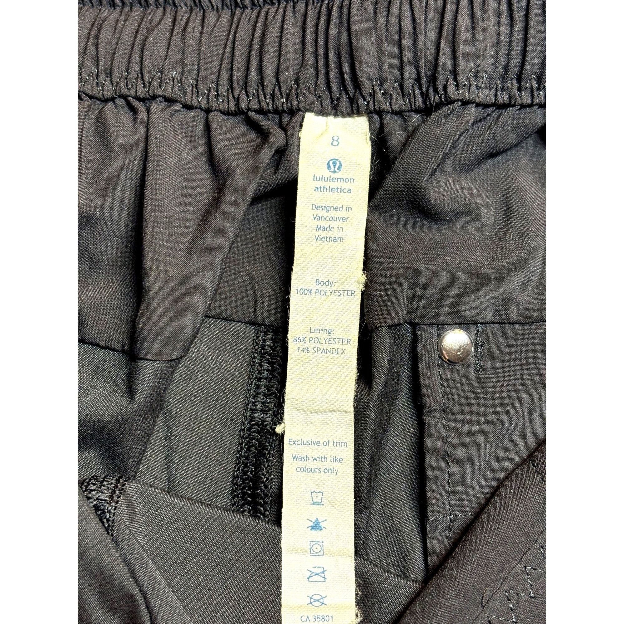 Lululemon Lululemon High Waisted Rise Women 8 Cuffed Shorts Athleisure Size 30" / US 8 / IT 44 - 4 Thumbnail