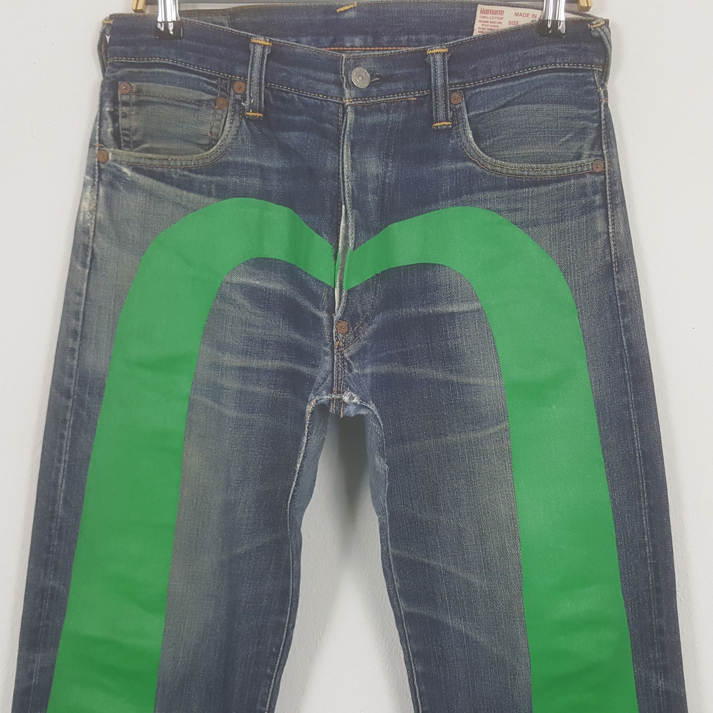 Evisu Vintage Evisu Japan Selvedge Custom Art Daicock Denim Jeans Size US 30 / EU 46 - 2 Thumbnail