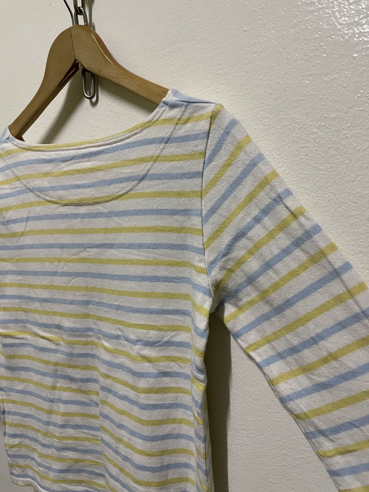 Beams Plus × Japanese Brand Beams Heart Boat Neck Stripe T Shirt Size S / US 4 / IT 40 - 10 Thumbnail