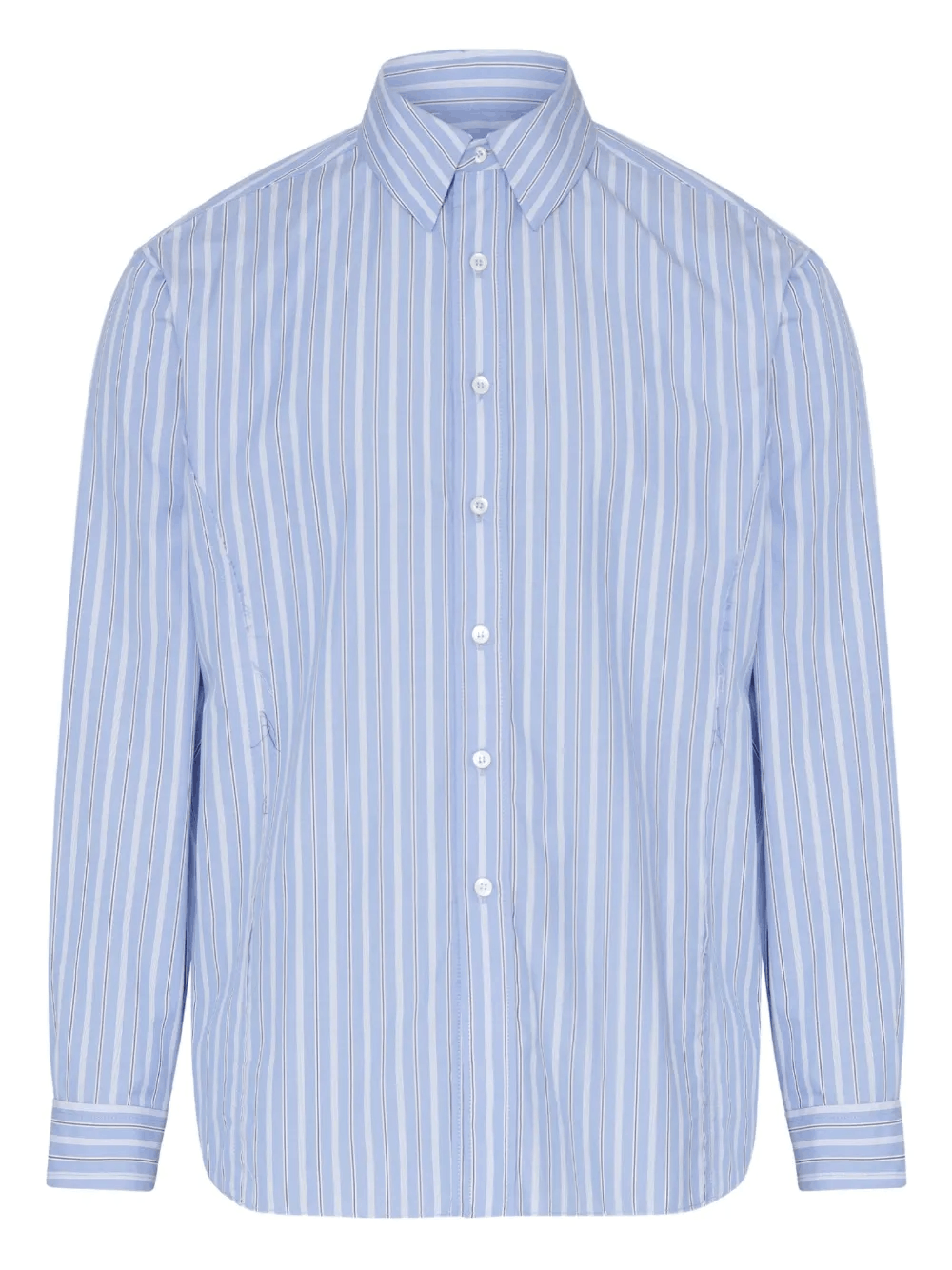 Other Long-Sleeved Shirt in Blue – Classic Smart-Casual Style Size US M / EU 48-50 / 2 - 1 Thumbnail