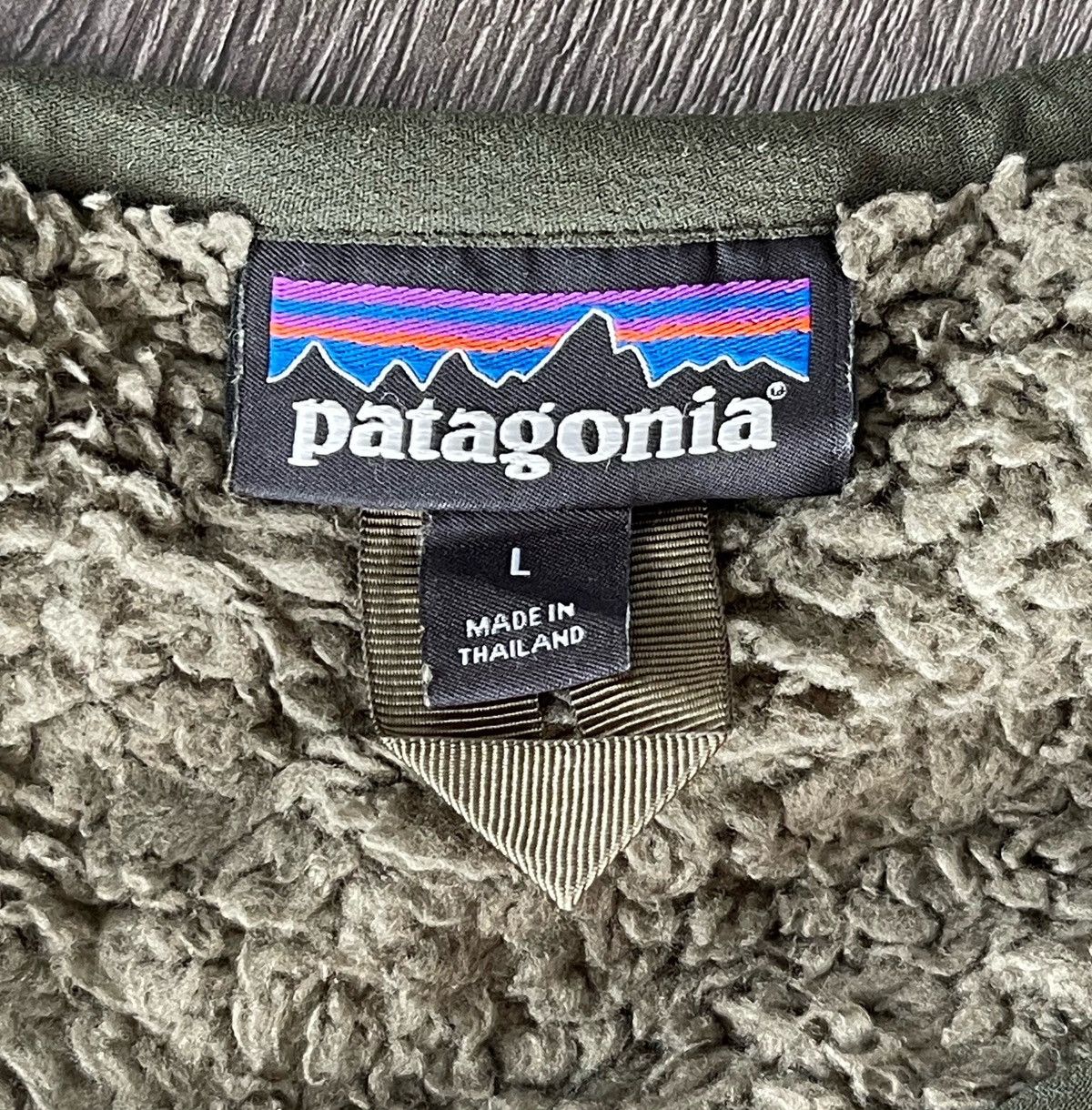 Patagonia × Vintage Vintage PATAGONIA Sherpa Fleece Sweater Size US L / EU 52-54 / 3 - 8 Thumbnail