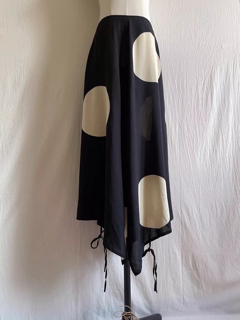 Yohji Yamamoto Yohji Yamamoto size 1 Half skirt Size 24" / US 00 / IT 34 - 5 Thumbnail