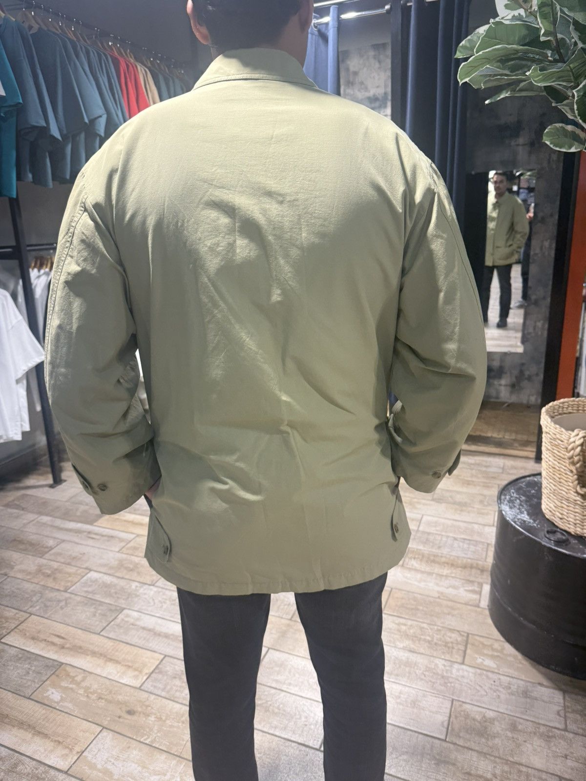 Burberry 🧥 Demi Trench / manteau Burberrys vintage beige Size 38R - 11 Thumbnail