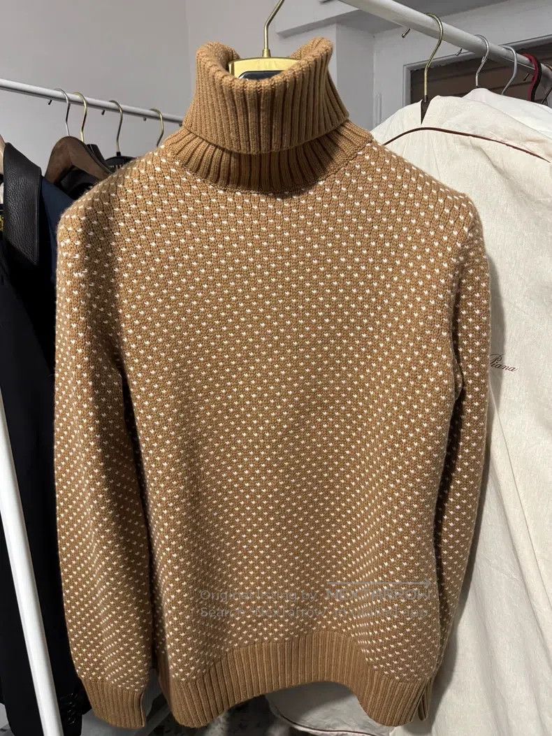 Loro Piana Loro Piana Vicuña and baby cashmere blend high-neck sweate Size M / US 6-8 / IT 42-44 - 1 Thumbnail