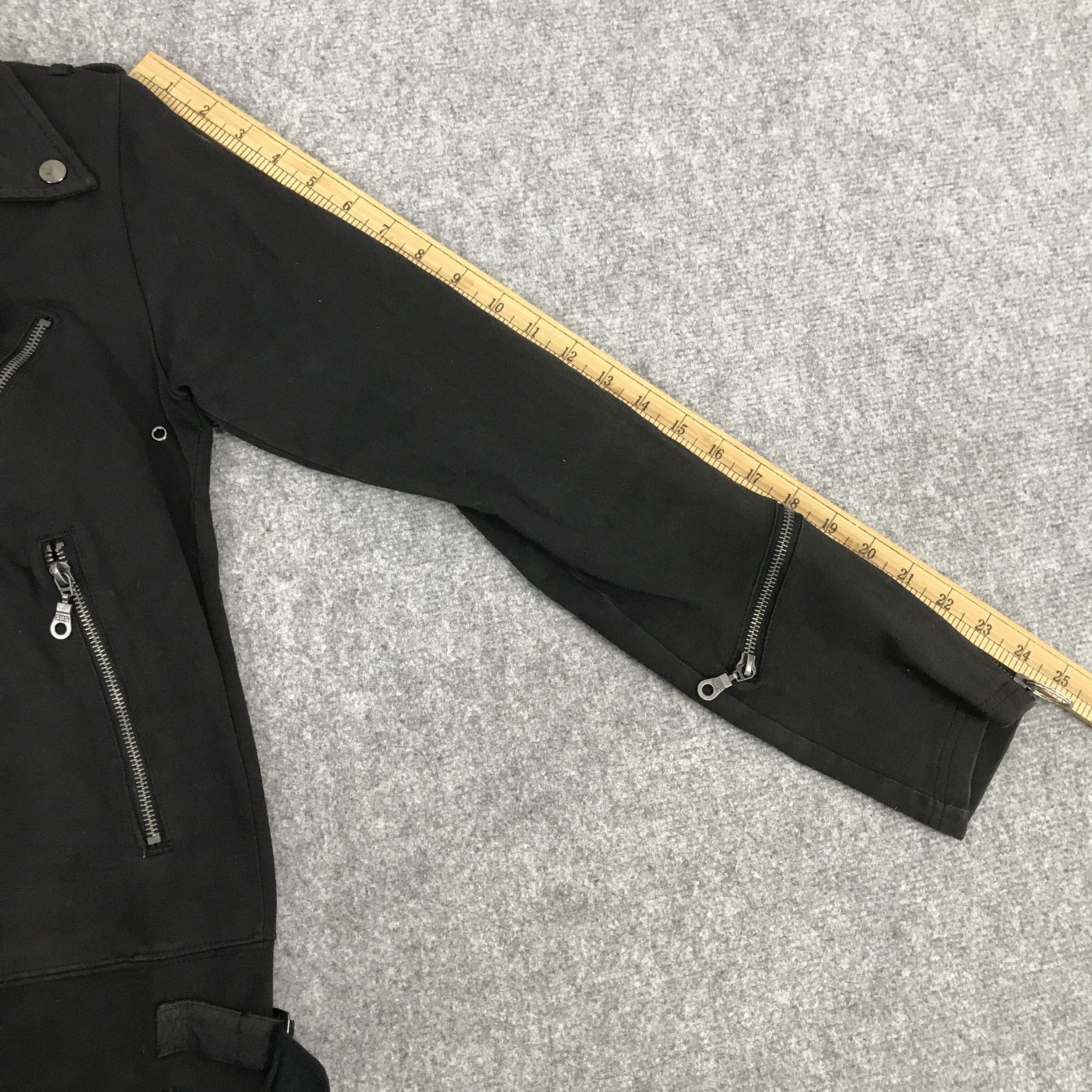 place plan japan black punk jacket