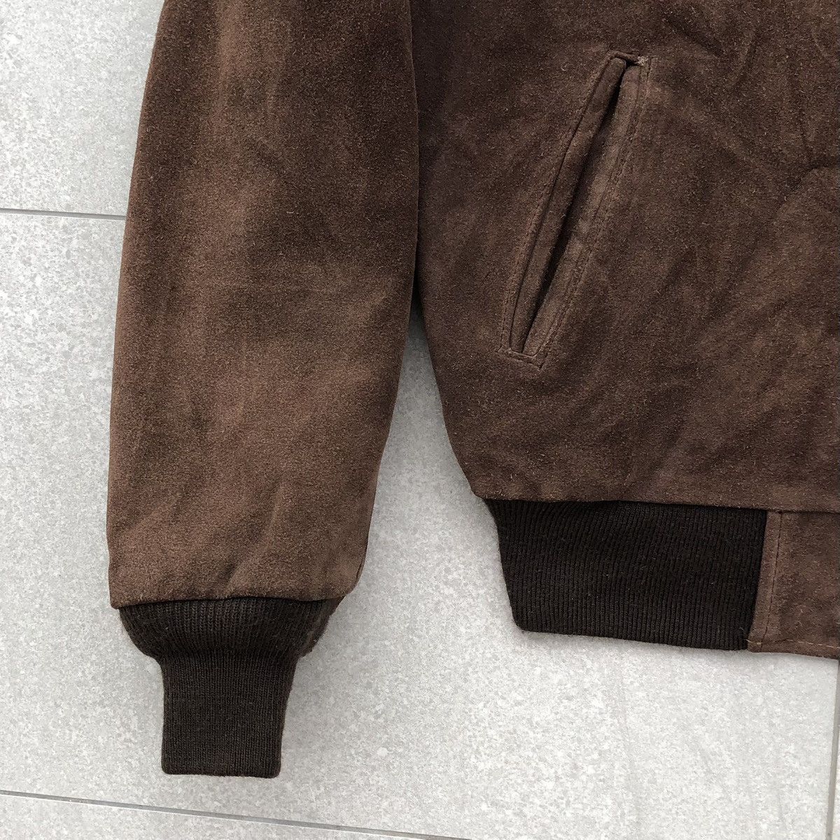 Schott Vintage SCHOTT NYC Suede Leather Bomber Jacket USA 🇺🇸 Size US M / EU 48-50 / 2 - 5 Thumbnail