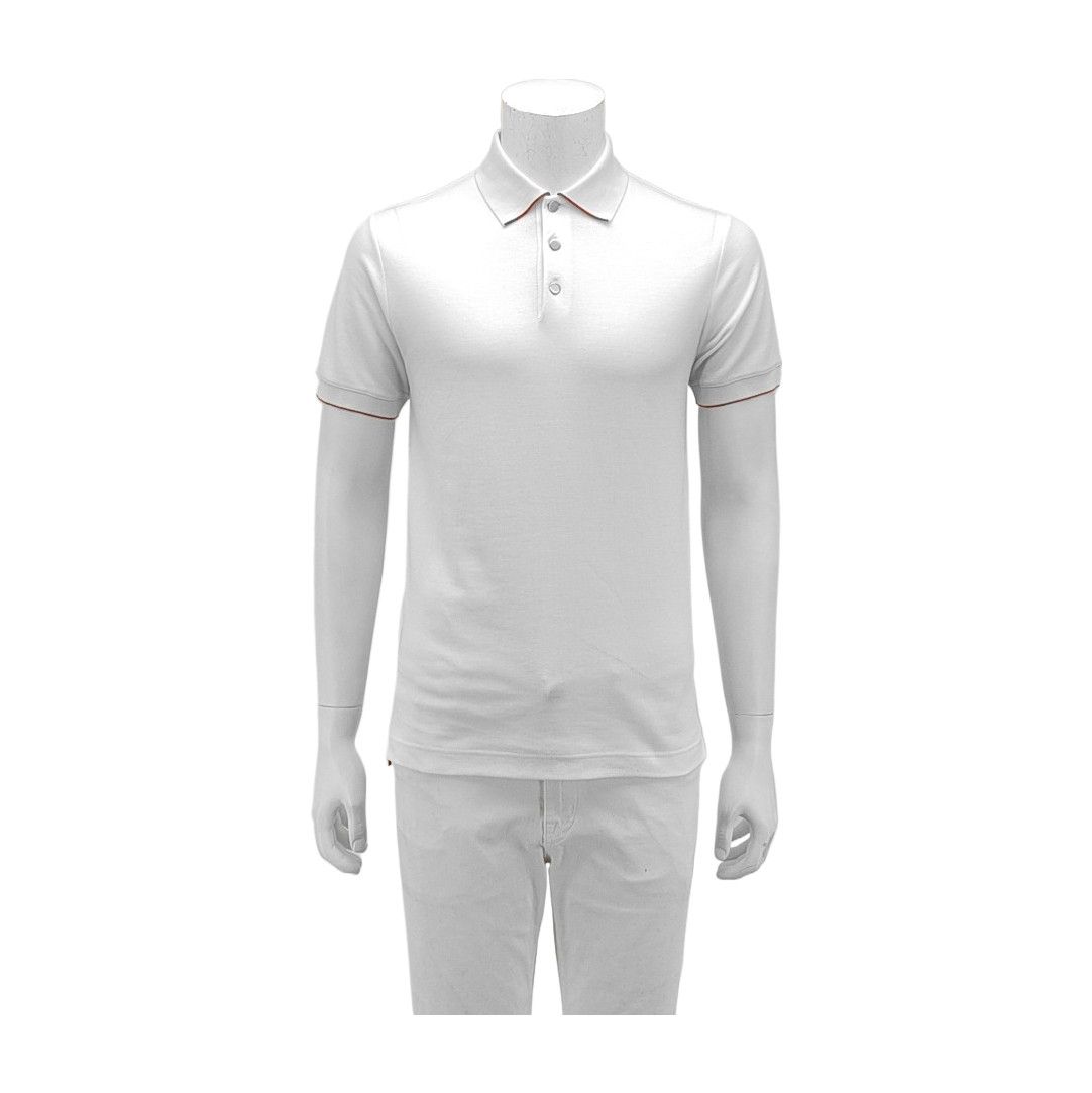 Hermes Hermès White Cotton Polo Shirt Size S Size US S / EU 44-46 / 1 - 1 Thumbnail