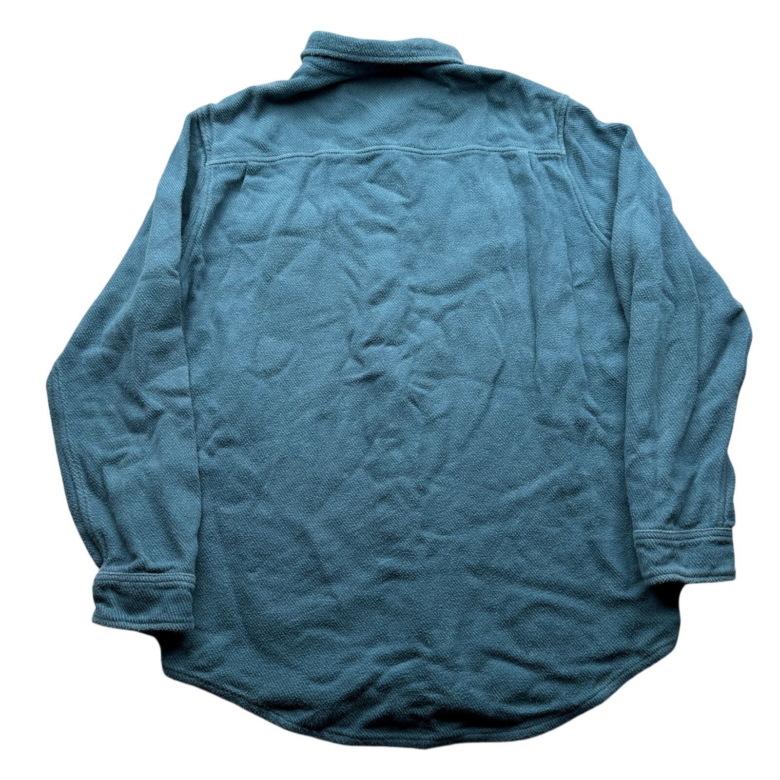 Other Fayettechill Local Dave Shacket Steel Men Large Flannel Blue Size US L / EU 52-54 / 3 - 2 Thumbnail