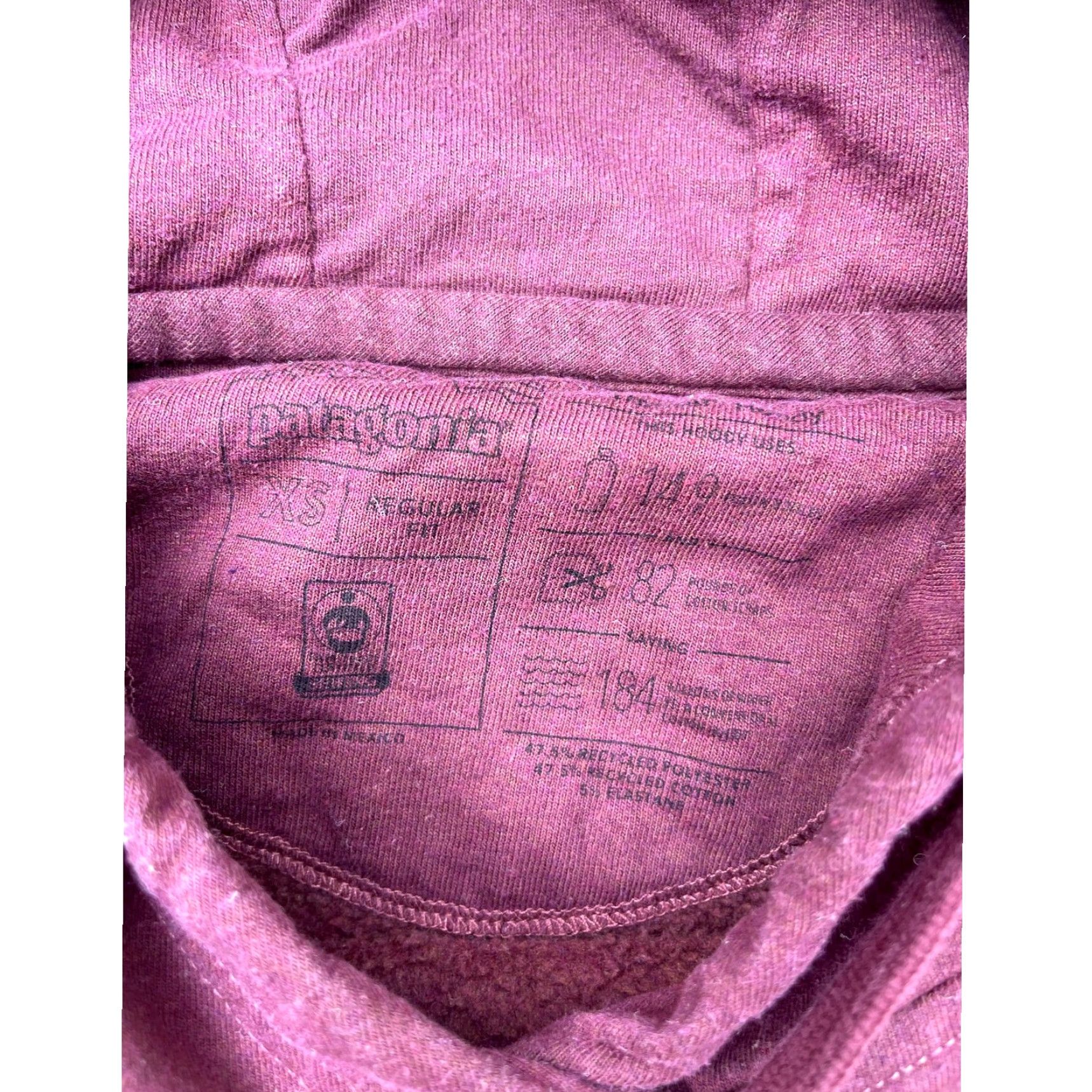 Patagonia VINTAGE Patagonia Uprisal Hoodie Sweatshirt Womens XS Pastel P-6 Logo Red Size XS / US 0-2 / IT 36-38 - 4 Thumbnail