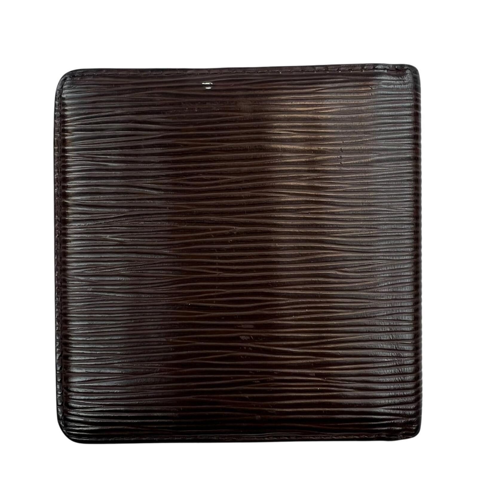 Louis Vuitton Louis Vuitton Brown Epi Leather Bifold Wallet Size ONE SIZE - 2 Thumbnail