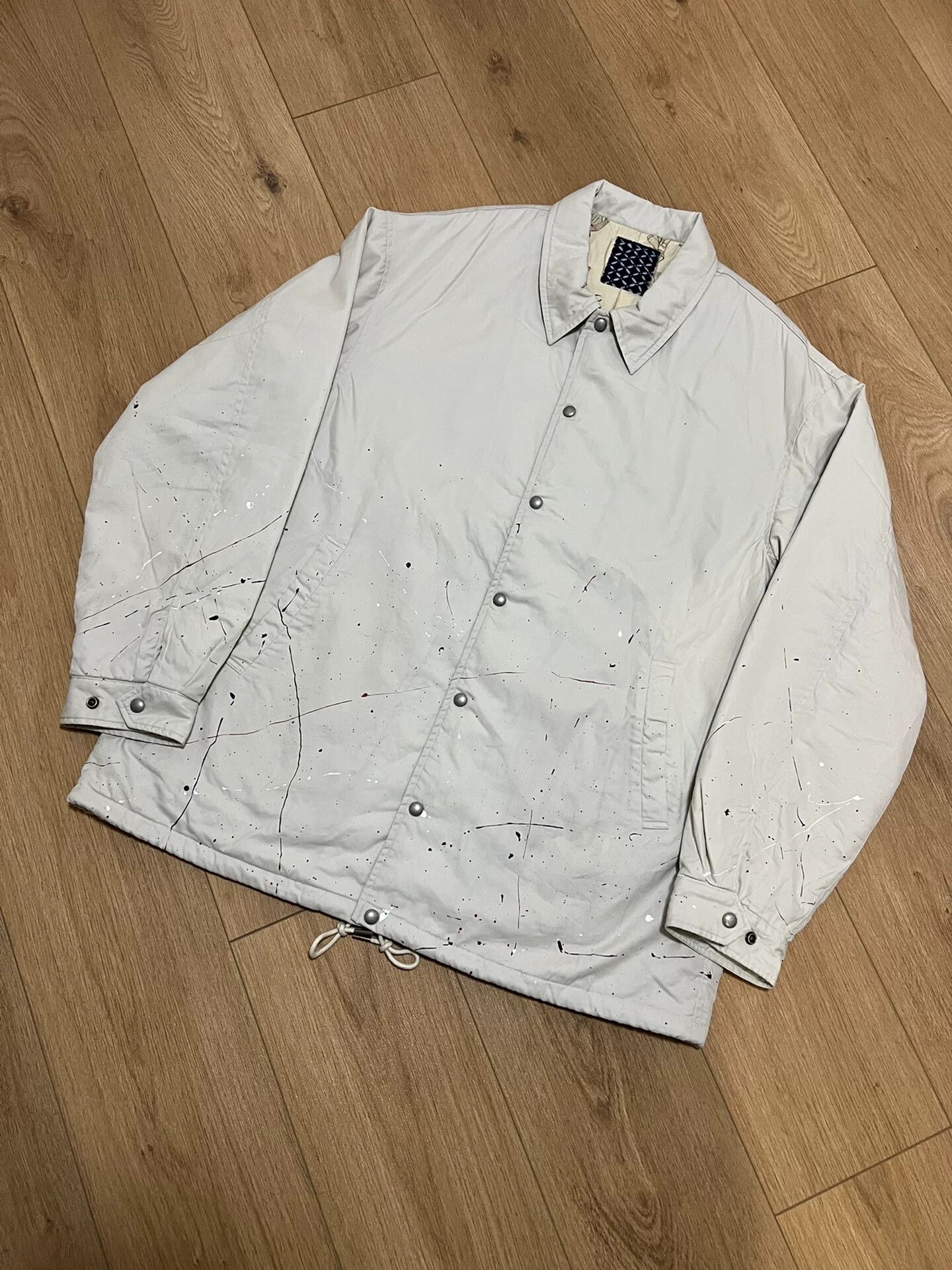 Visvim visvim ict coach jacket in light gray Size US M / EU 48-50 / 2 - 1 Thumbnail