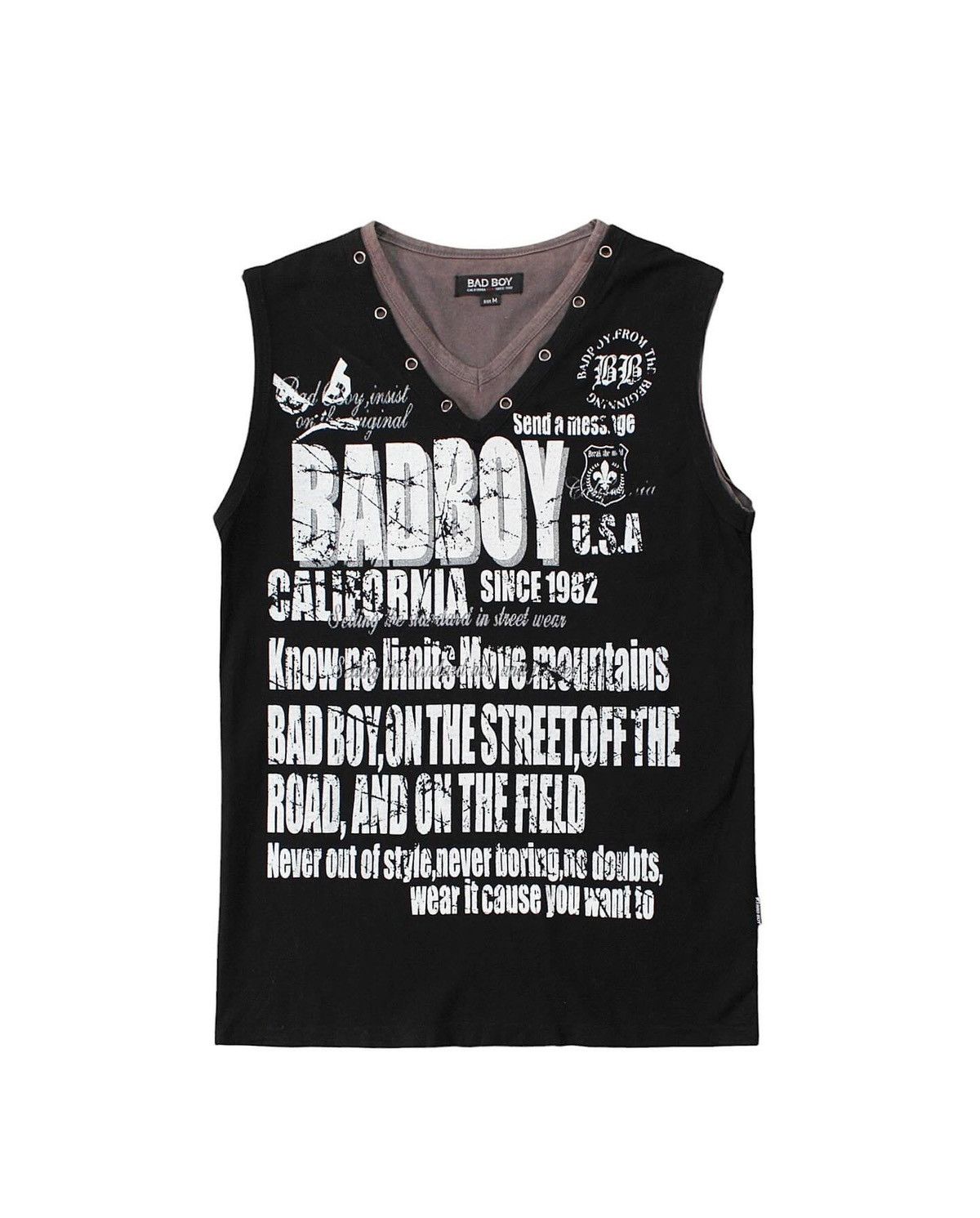 Hysteric Glamour 2000S BAD BOY V NECK SLEEVELESS Size US M / EU 48-50 / 2 - 1 Thumbnail