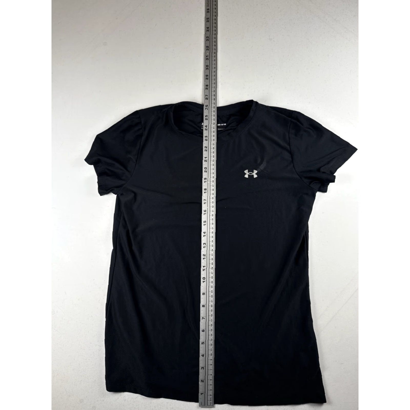 Under Armour Under Armour Tech Tee T-Shirt Mens Black Medium Short Sleeve Athletic Training Size US M / EU 48-50 / 2 - 4 Thumbnail