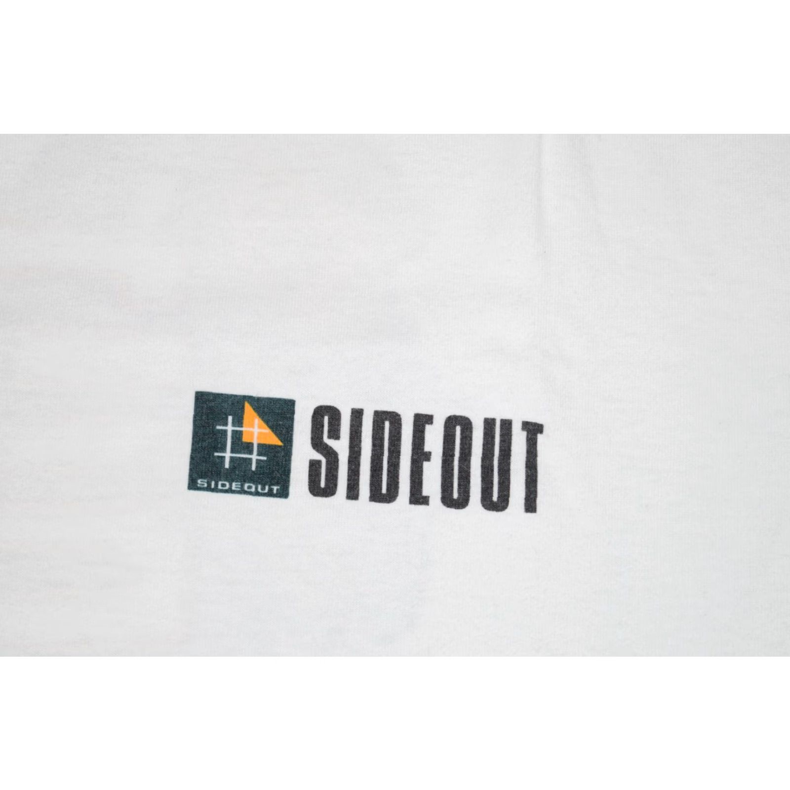 Sideout VINTAGE Sideout T-Shirt Shirt 2XL White 80s 90s Beach Volleyball Surf Logo Graphic Men's Size US XXL / EU 58 / 5 - 2 Thumbnail