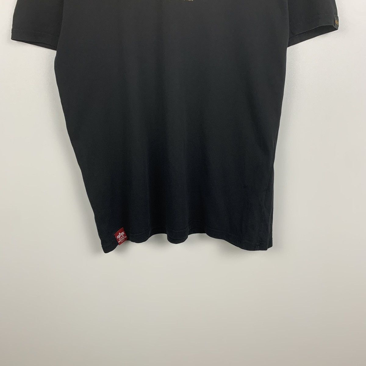 Alpha Industries Alpha Industries Big Logo Tee Y2K USA Military Designer Size US L / EU 52-54 / 3 - 3 Thumbnail