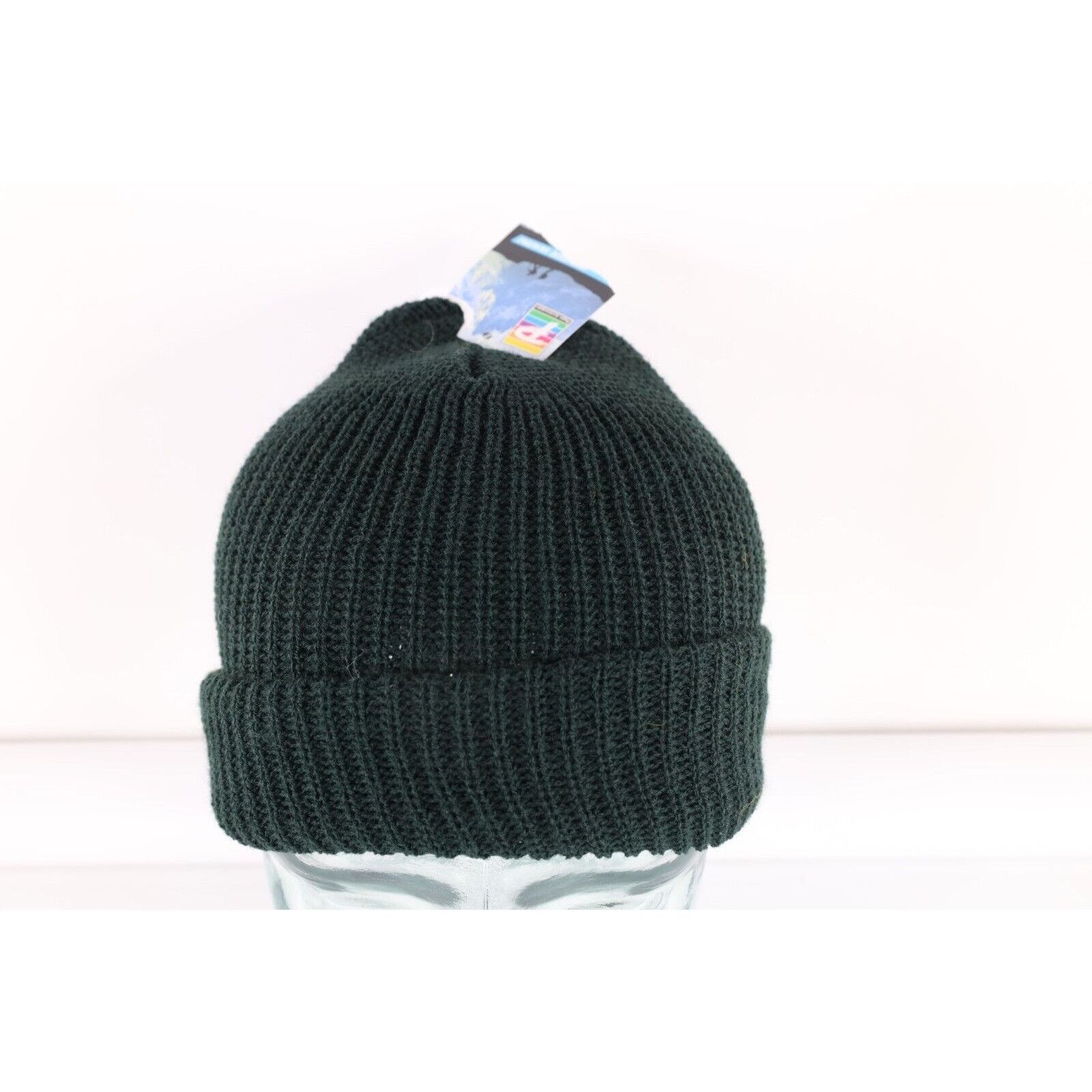 Vintage Deadstock Vintage 90s Streetwear Chunky Ribbed Knit Beanie Size ONE SIZE - 1 Thumbnail