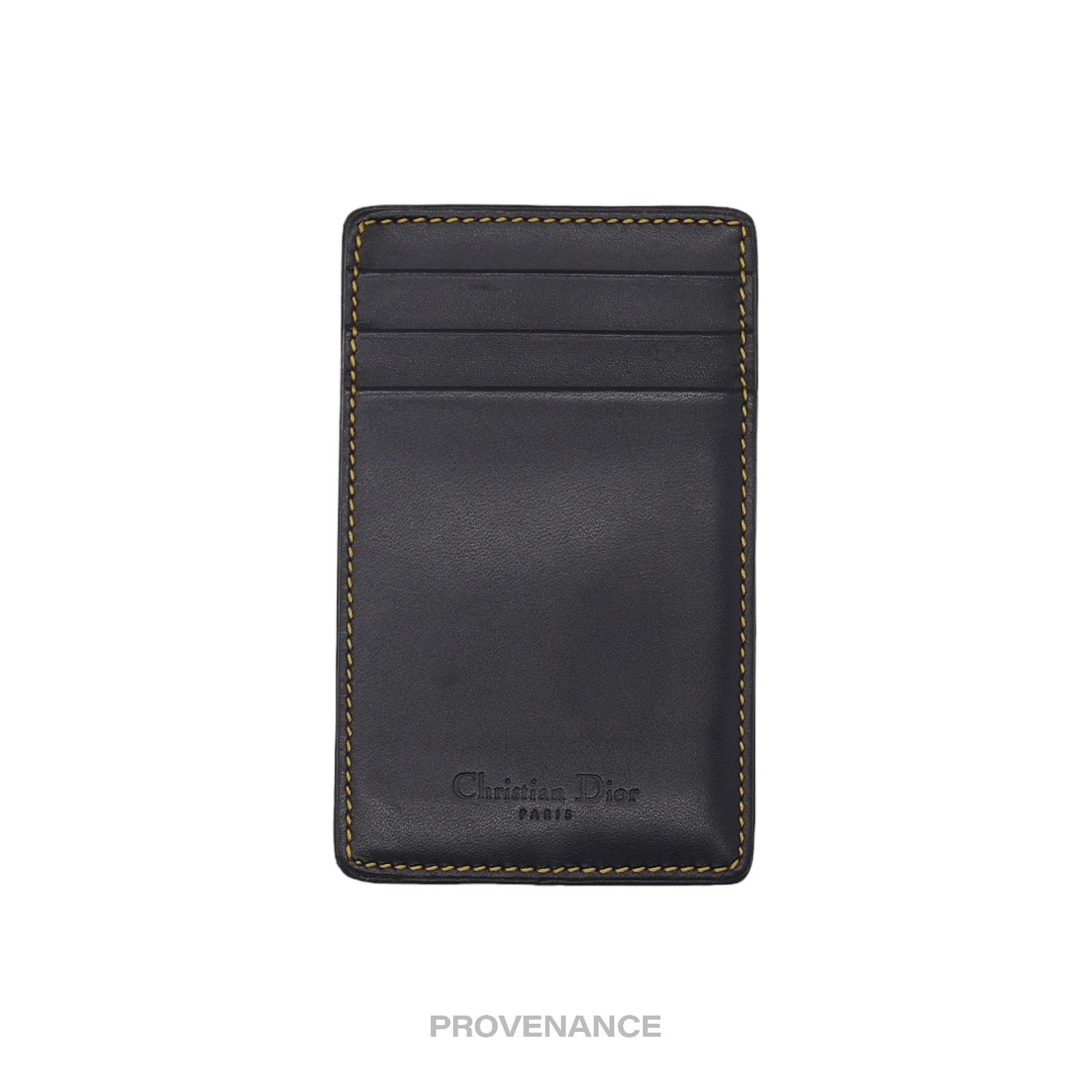 Dior 🔴 Dior Card Holder Wallet - Monogram Navy Trotter Size ONE SIZE - 2 Thumbnail